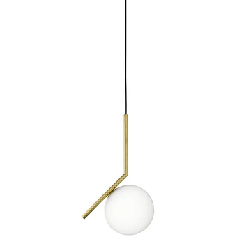 IC S1 Lampa Wisząca w Kolorze Mosiądzu - Flos