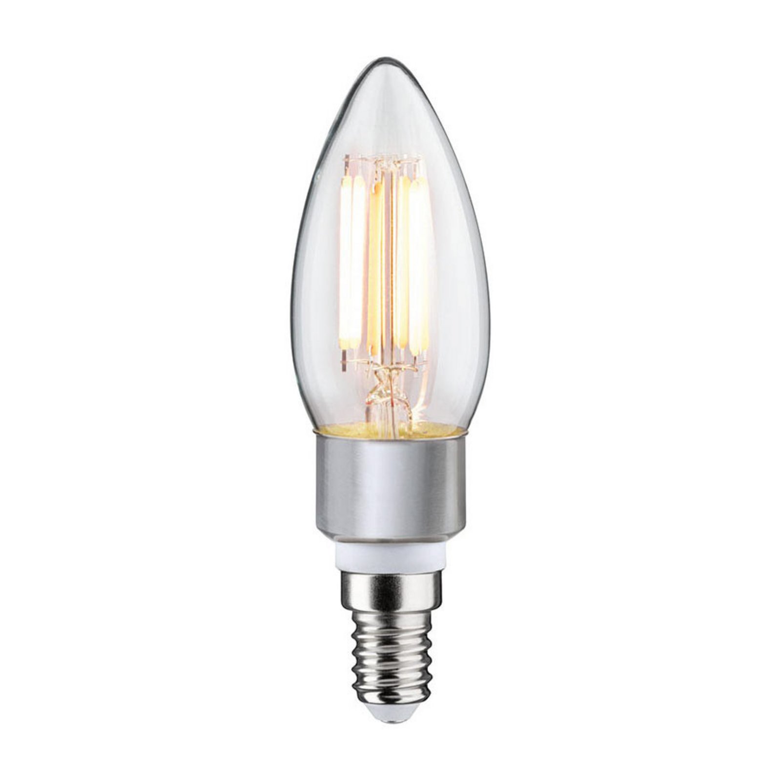 Paulmann bombilla vela LED E14 5W dim to warm