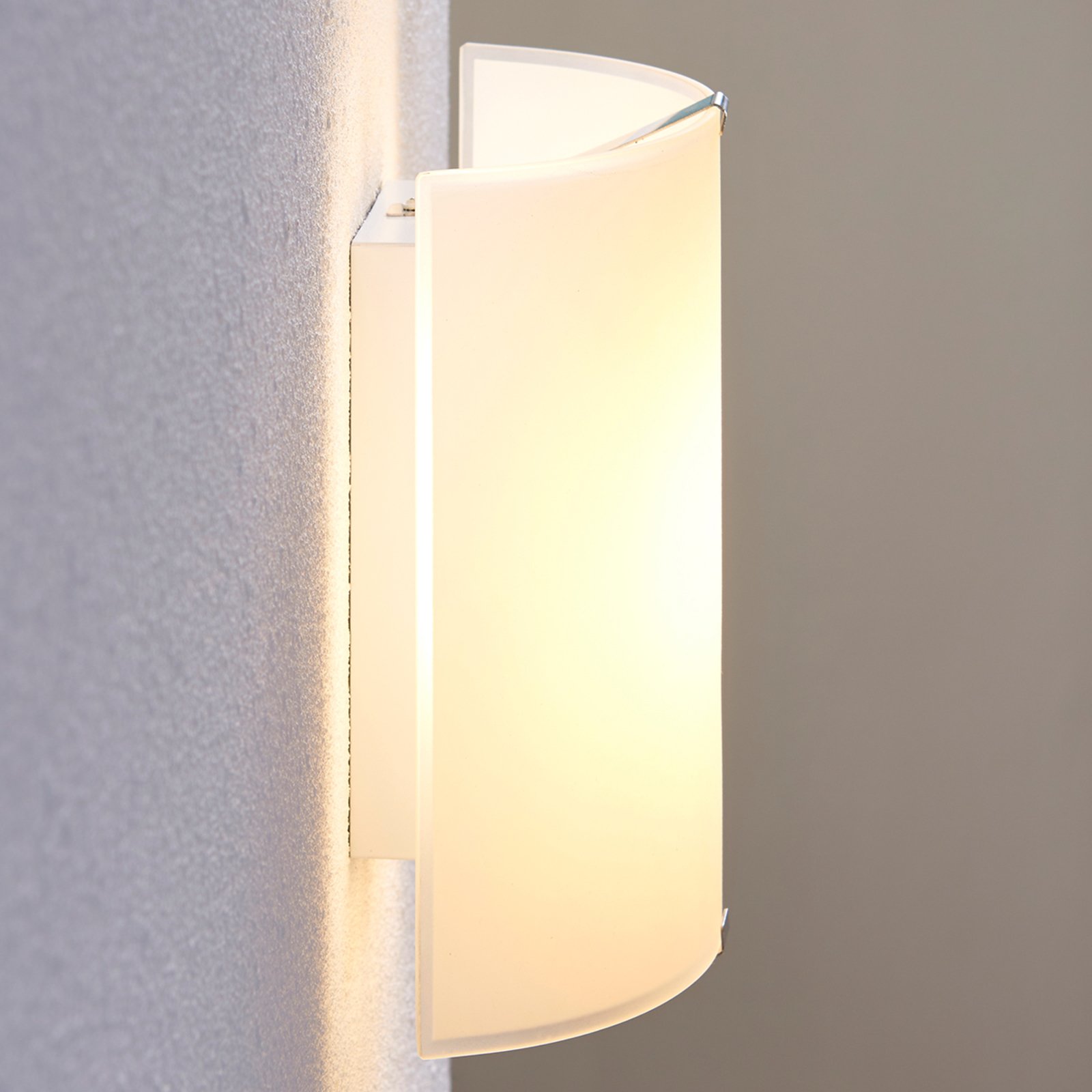 Helmi LED Candeeiro de Parede Opal - Lindby