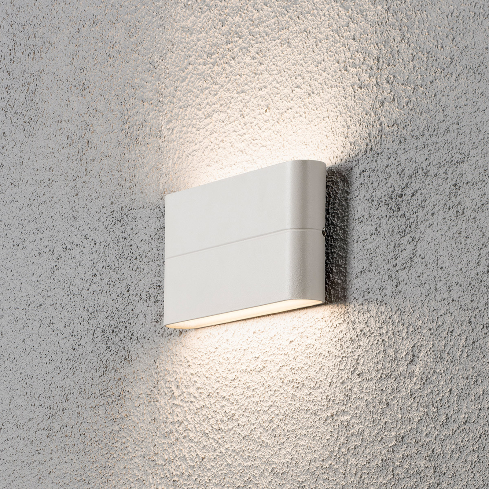 Chieri udendørs LED-væglampe, 17cm, hvid