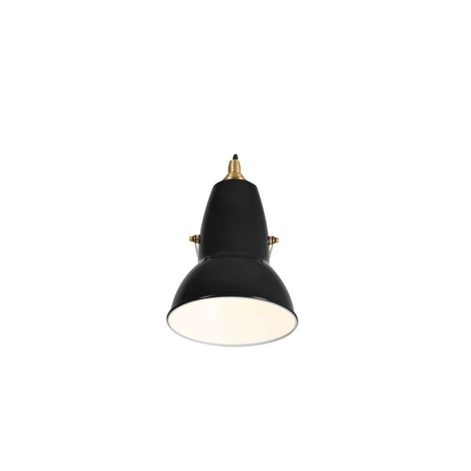 Original 1227 Brass Aplică de Perete Jet Black - Anglepoise