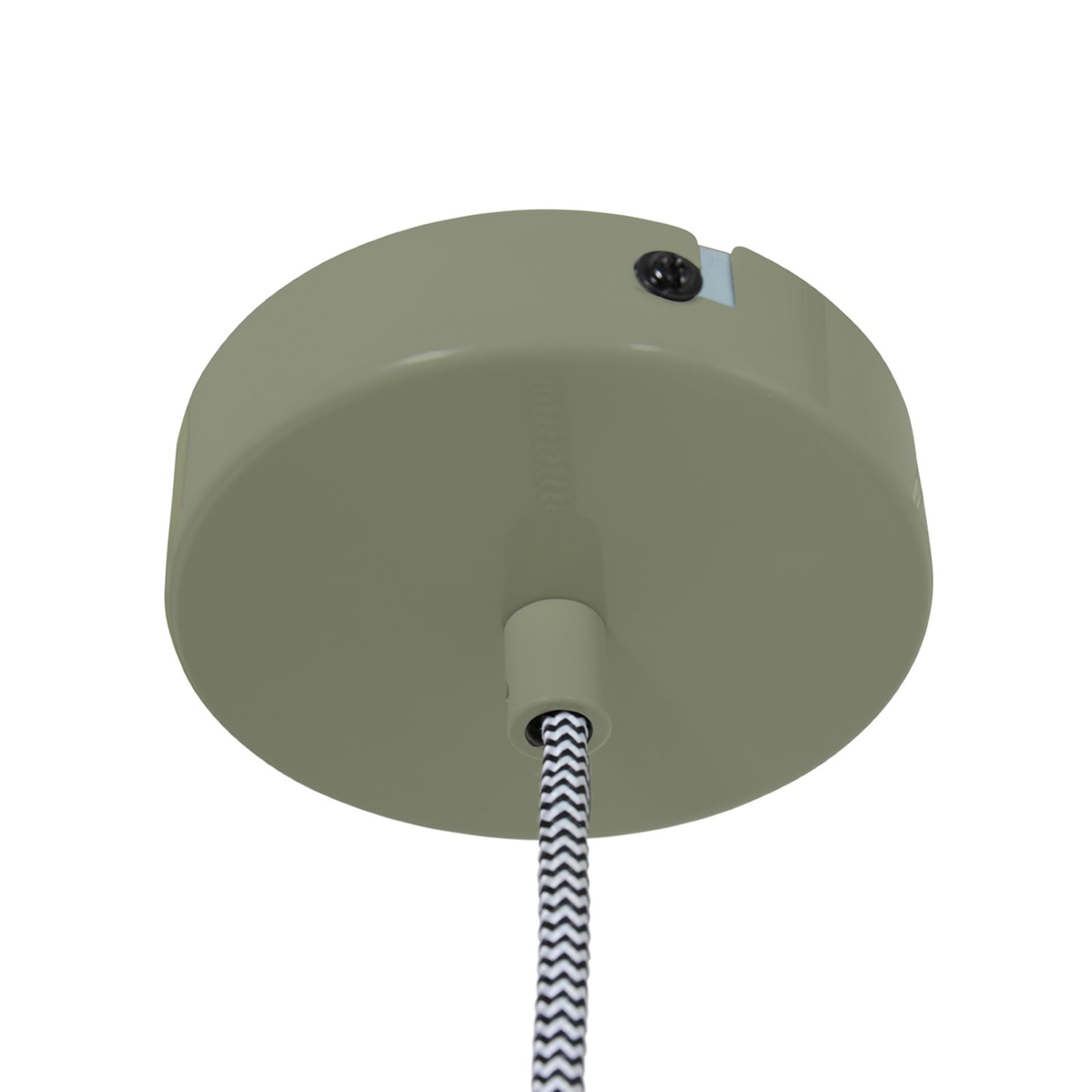 Suspension Nove, verte, intérieur blanc, métal, E27