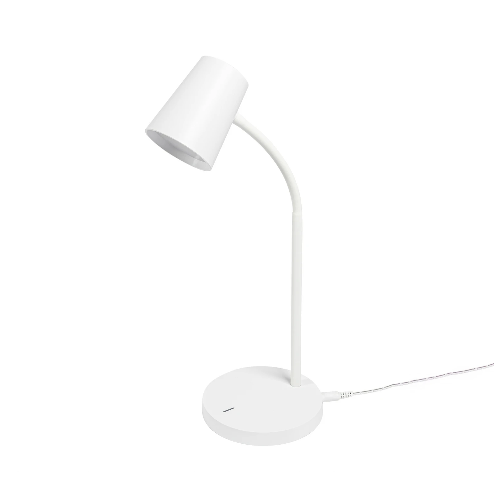 Lindby LED-Tischlampe Ailina, Höhe 36 cm, weiß, dimmbar