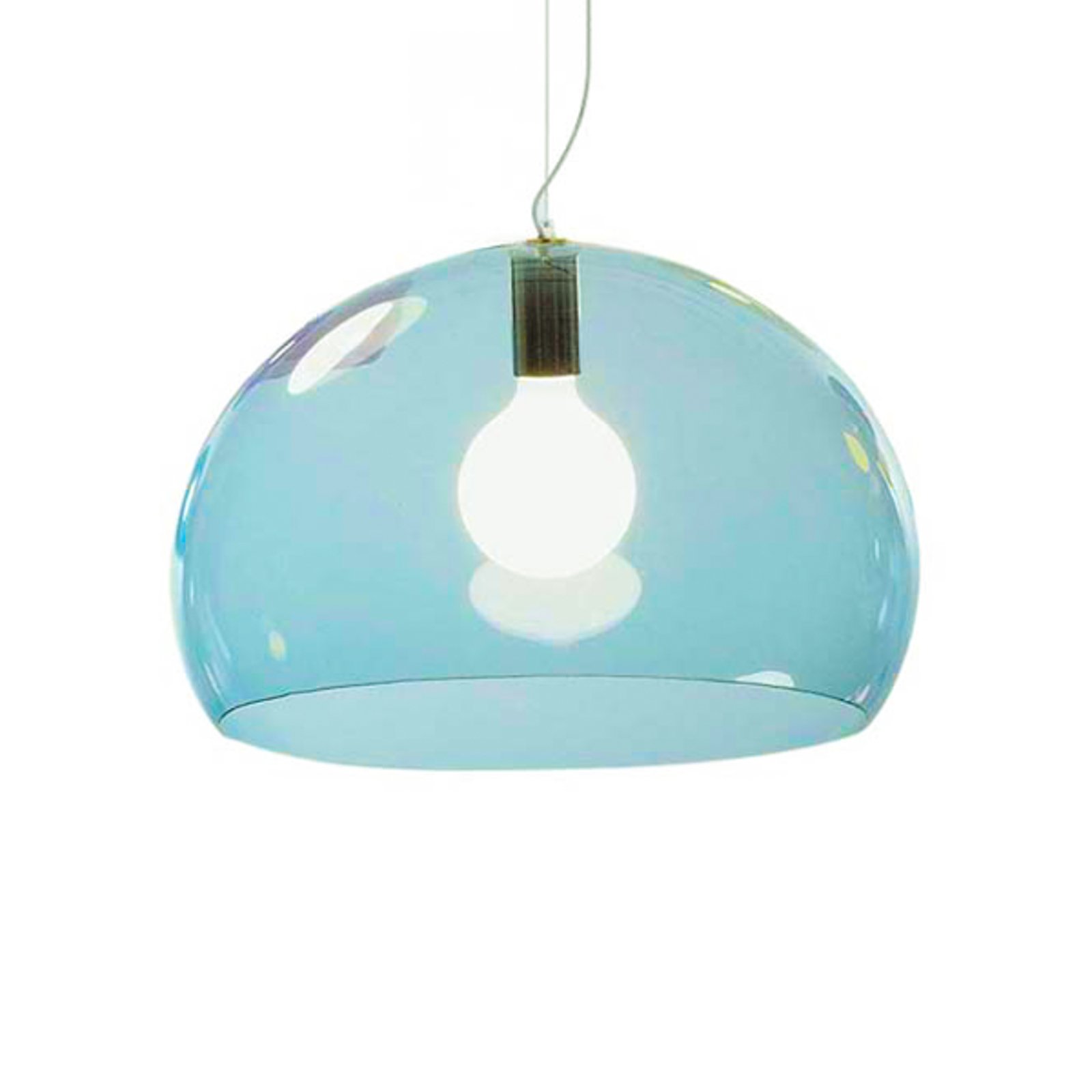 Kartell FL/Y - LED pendant light, sky blue