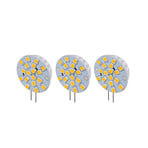 Arcchio LED pin base G4 2.7W 830 round set of 3