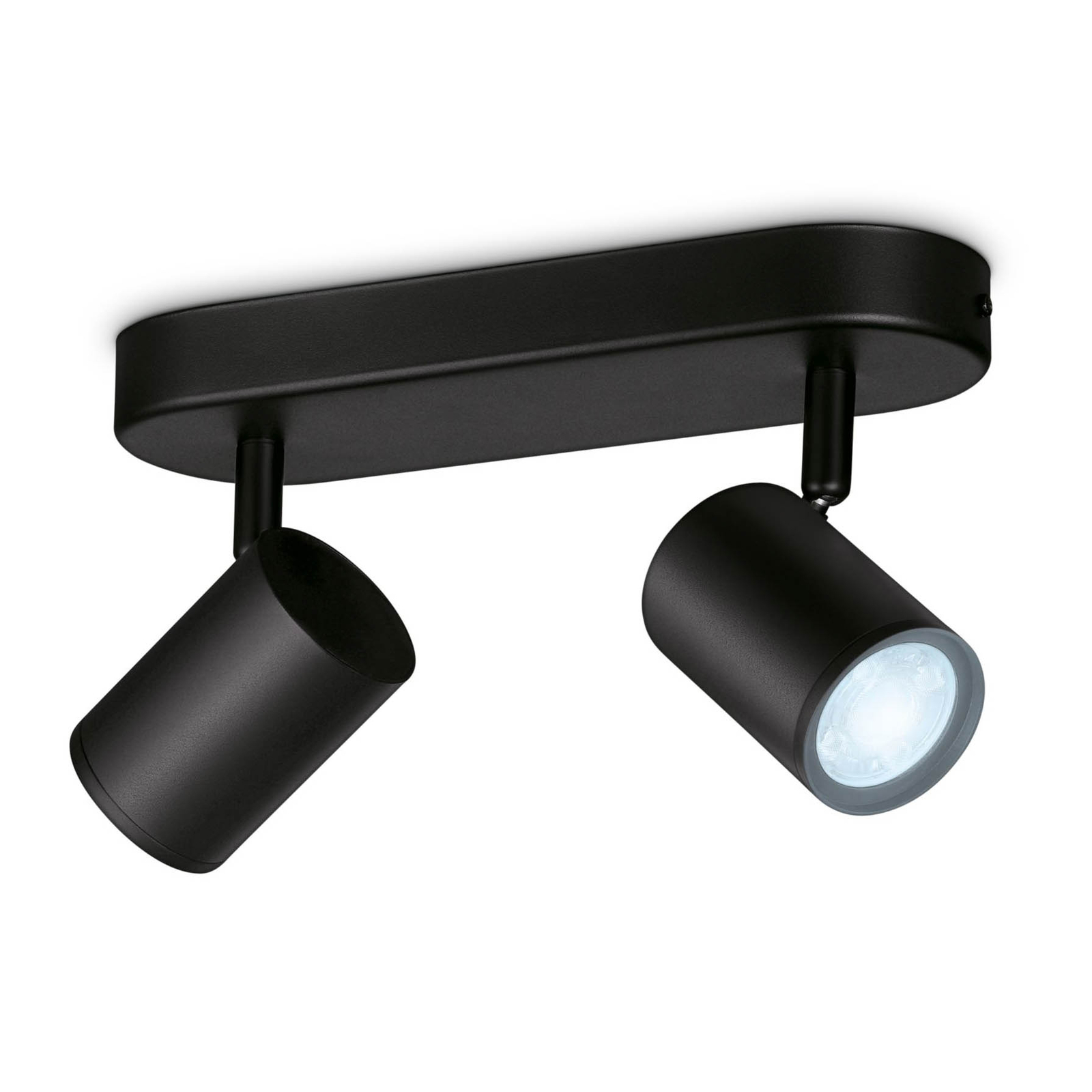 WiZ Imageo spot LED double, 2 700-6 500 K, noir