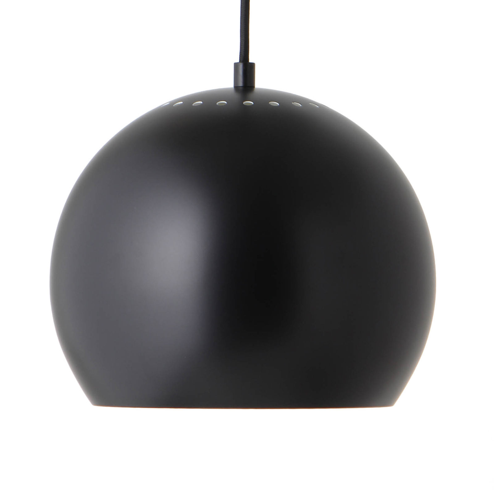 FRANDSEN Ball hanglamp, Ø 25 cm, mat zwart