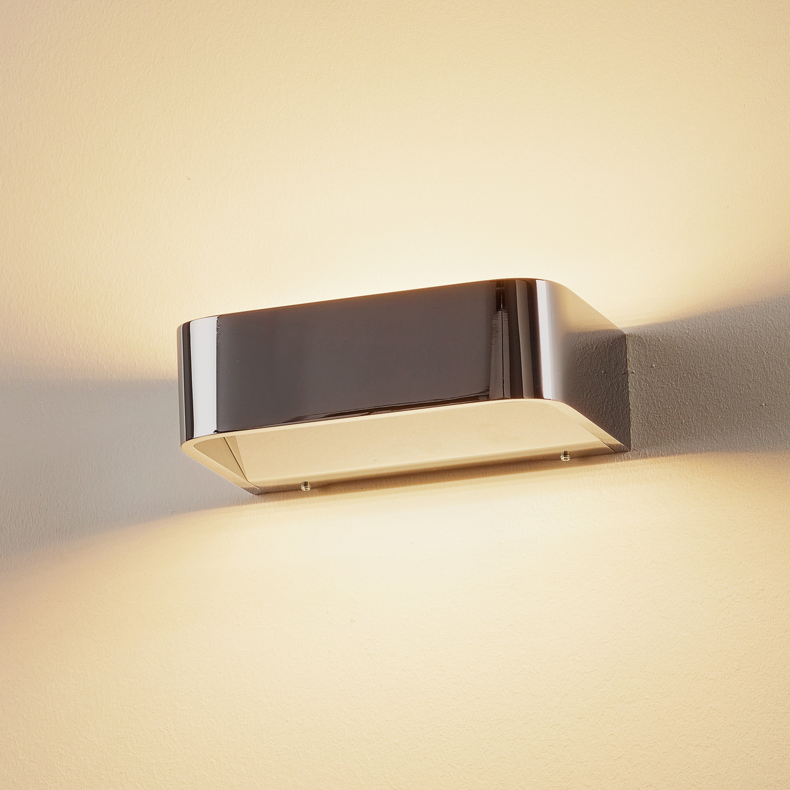 Rotaliana Frame W1 LED-Wandlampe, galvanisiert