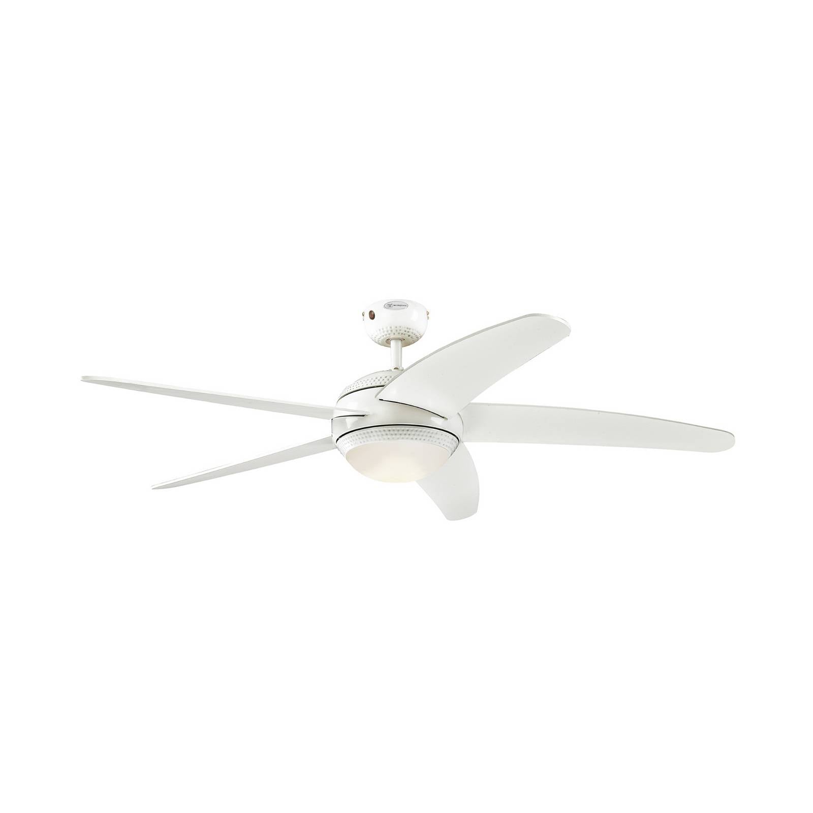 Westinghouse LED-Deckenventilator Bendan, weiß, leise