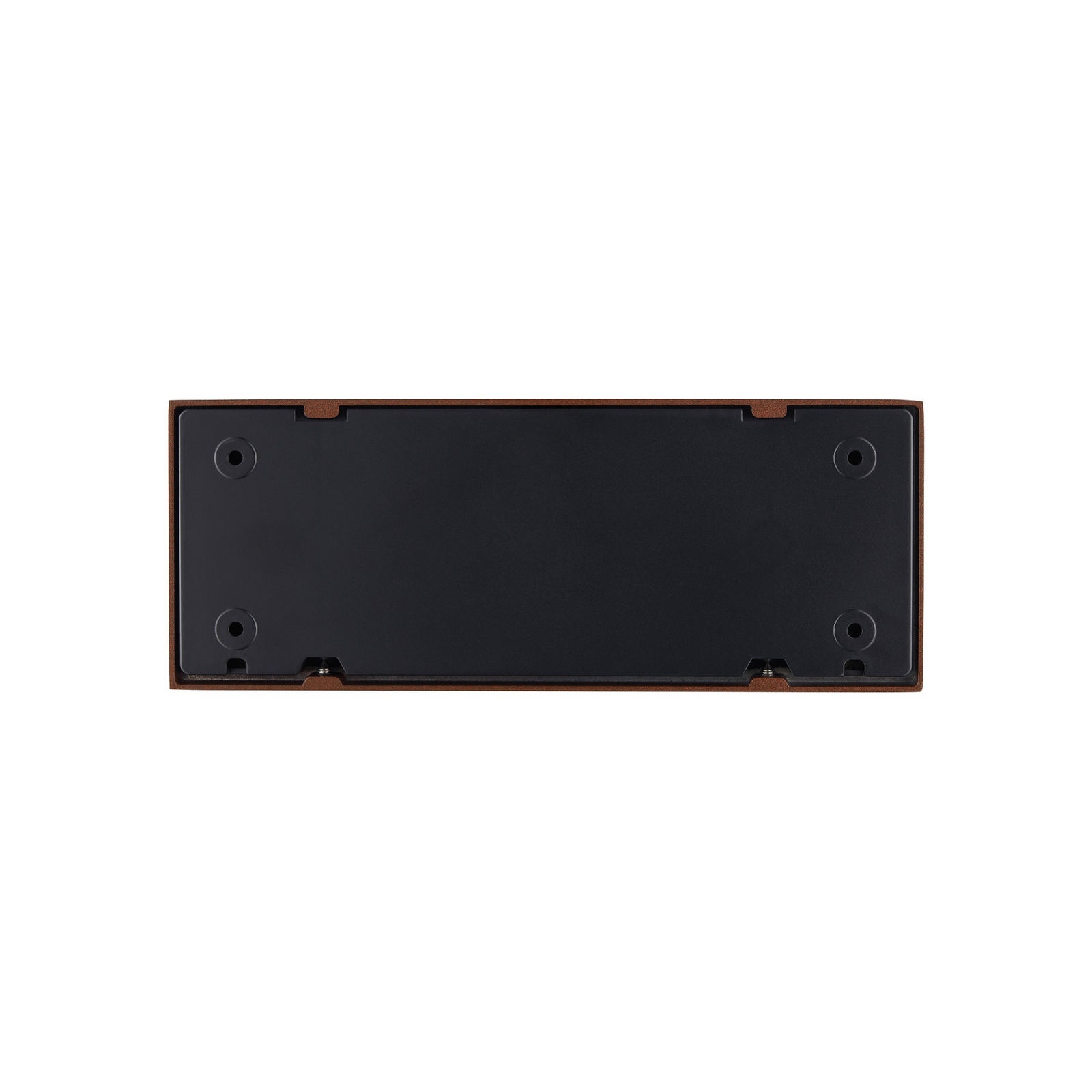 Venkovní solární LED nástěnné svítidlo Marcellio, hnědá, se senzorem, IP54