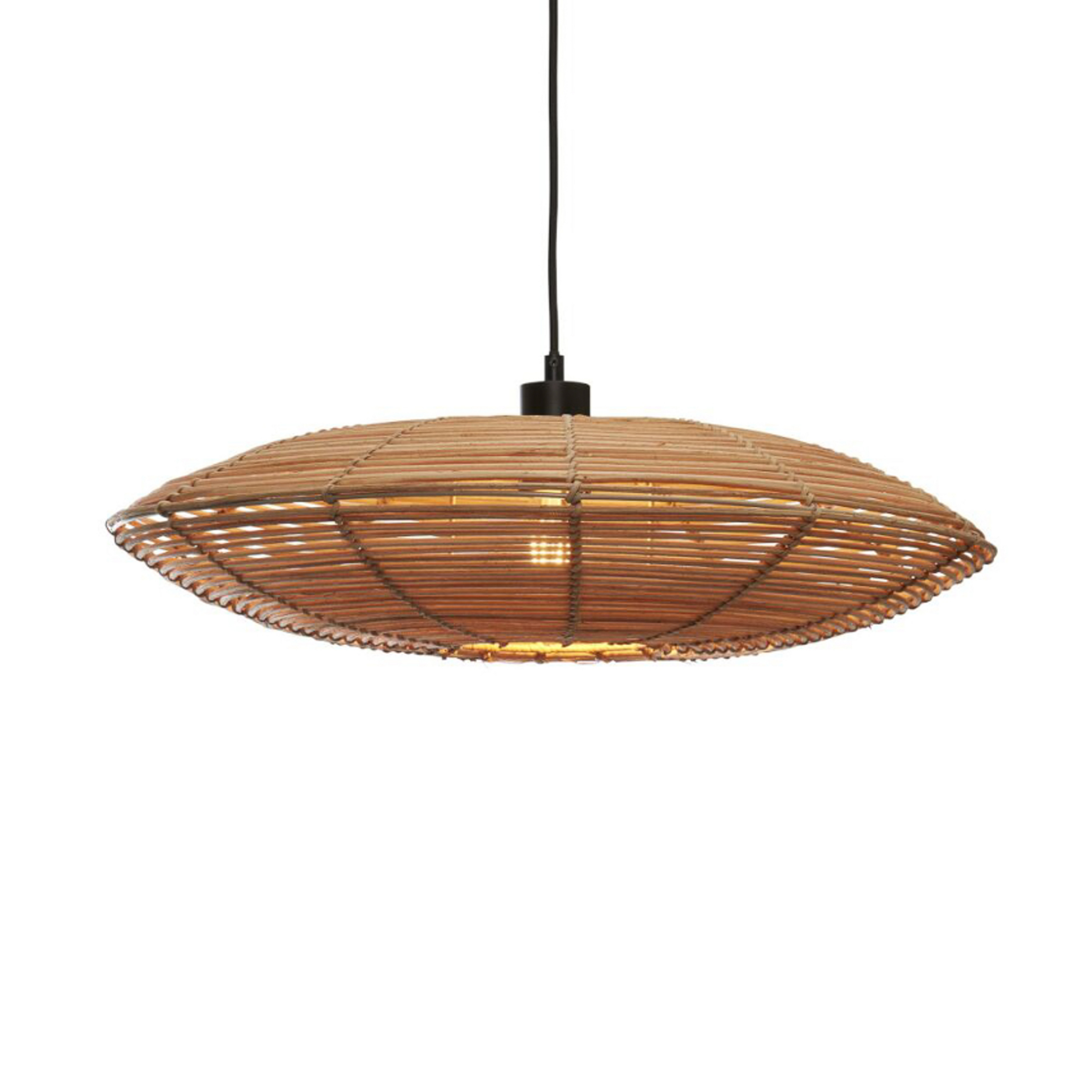 Lampa wisząca Good & Mojo Tanami, Natur, Ø 55 cm