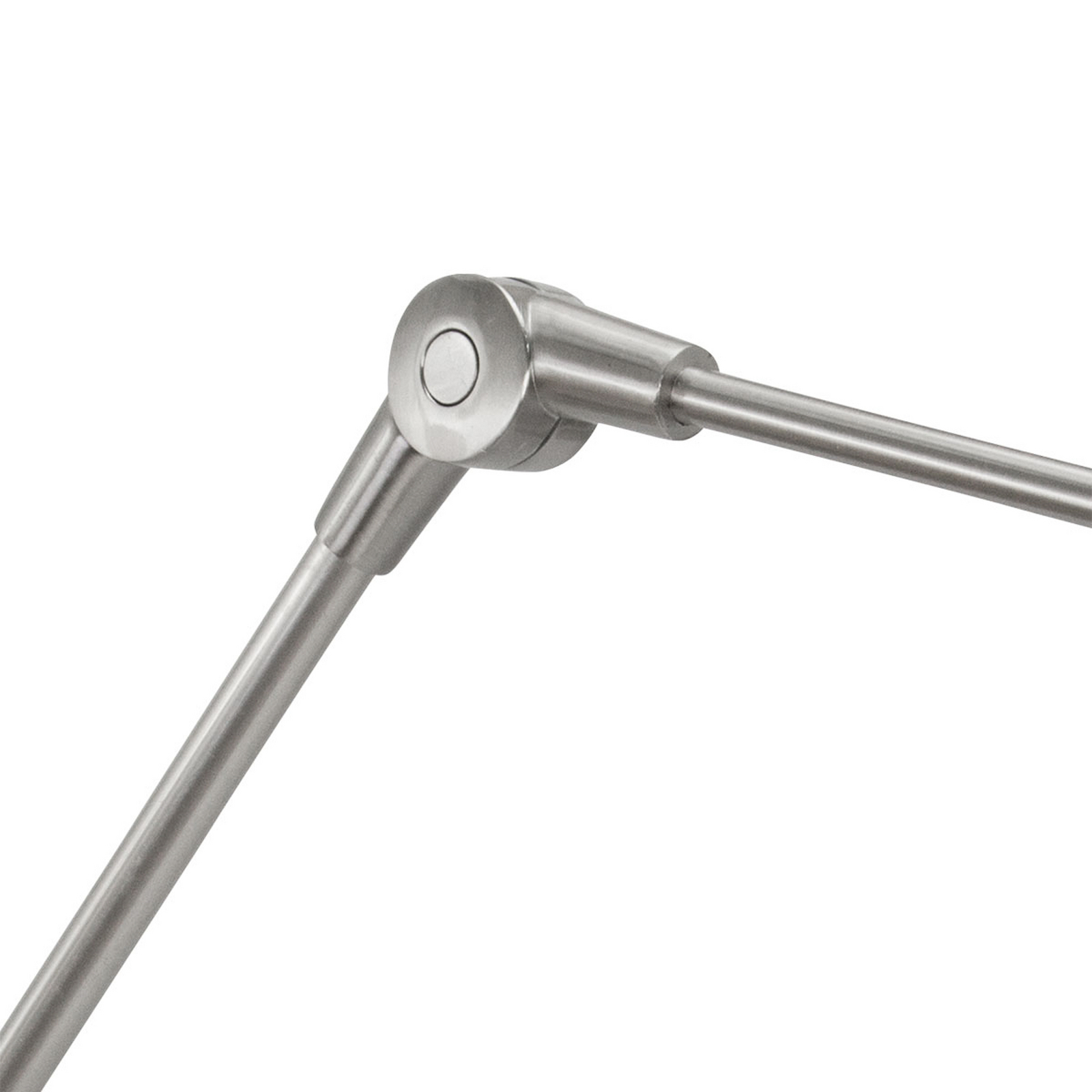 Aplică de perete Prestige Chic oțel/negru-auriu, proiecție 90 cm