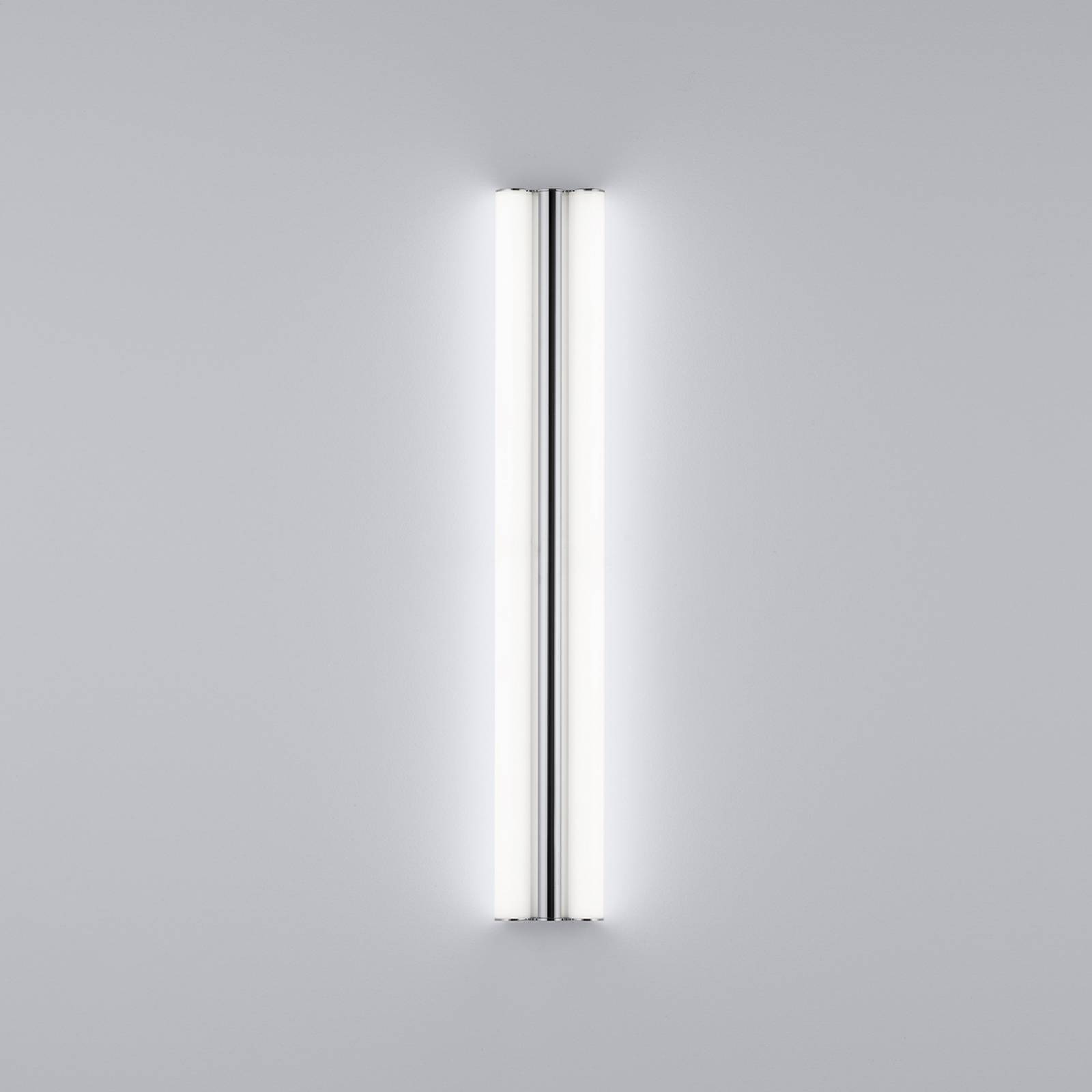 Helestra LED-Spiegelleuchte LOOM, Länge 60 cm, chrom, IP44 günstig online kaufen