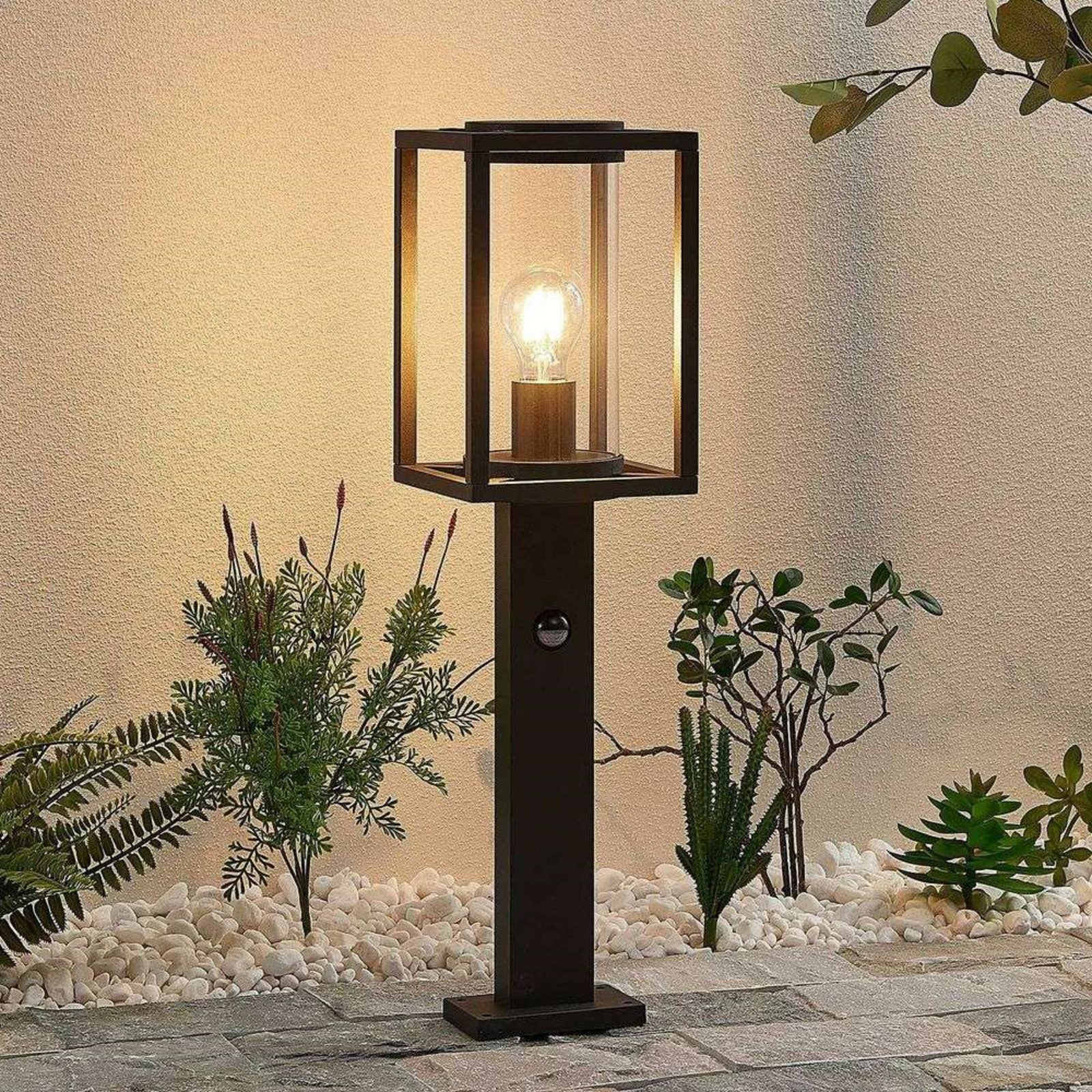 Ferda Lampă de Grădină de Exterior w/Sensor H60 Graphite - Lucande