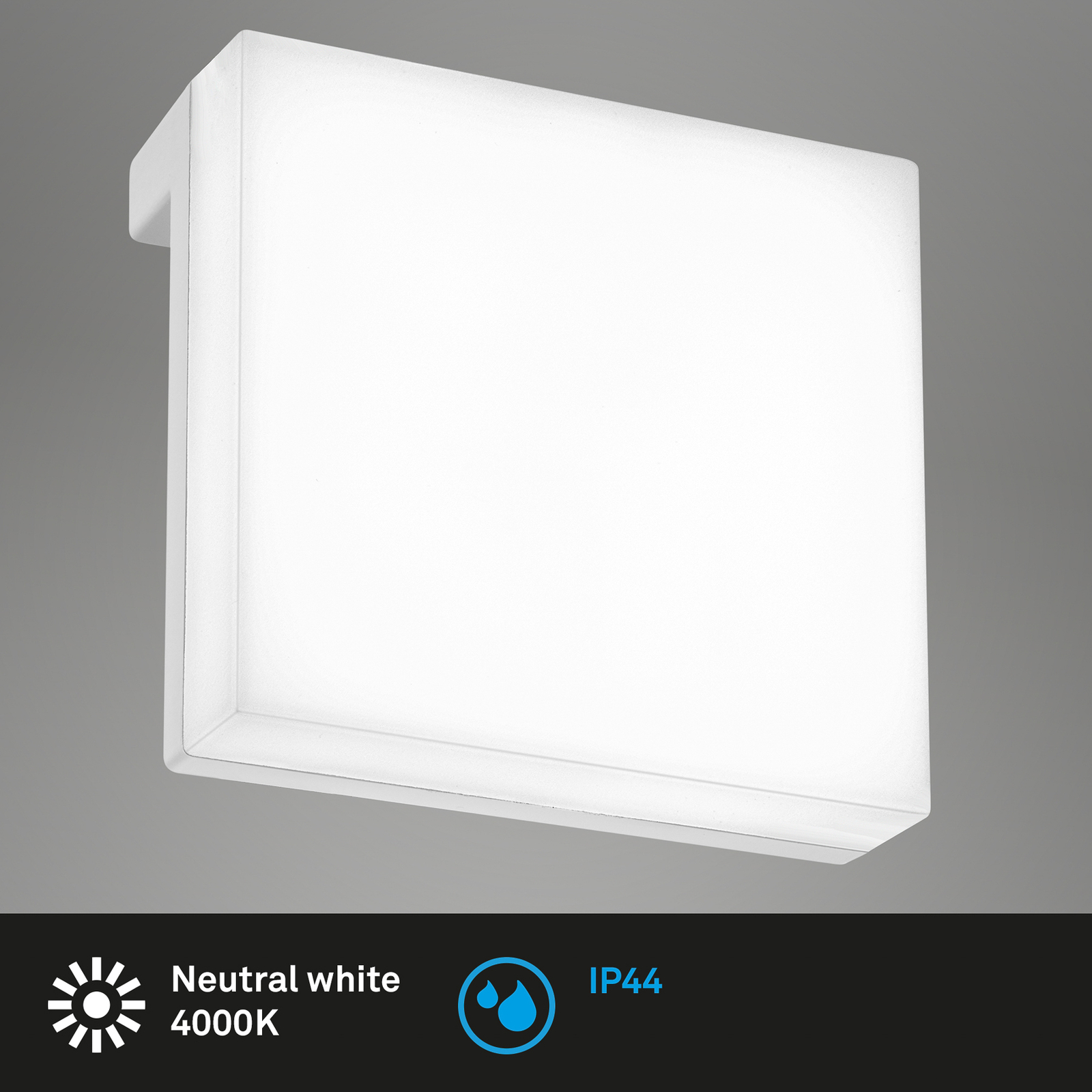 Applique pour miroir LED Aniani, blanc, 4 000 K, lot de 2