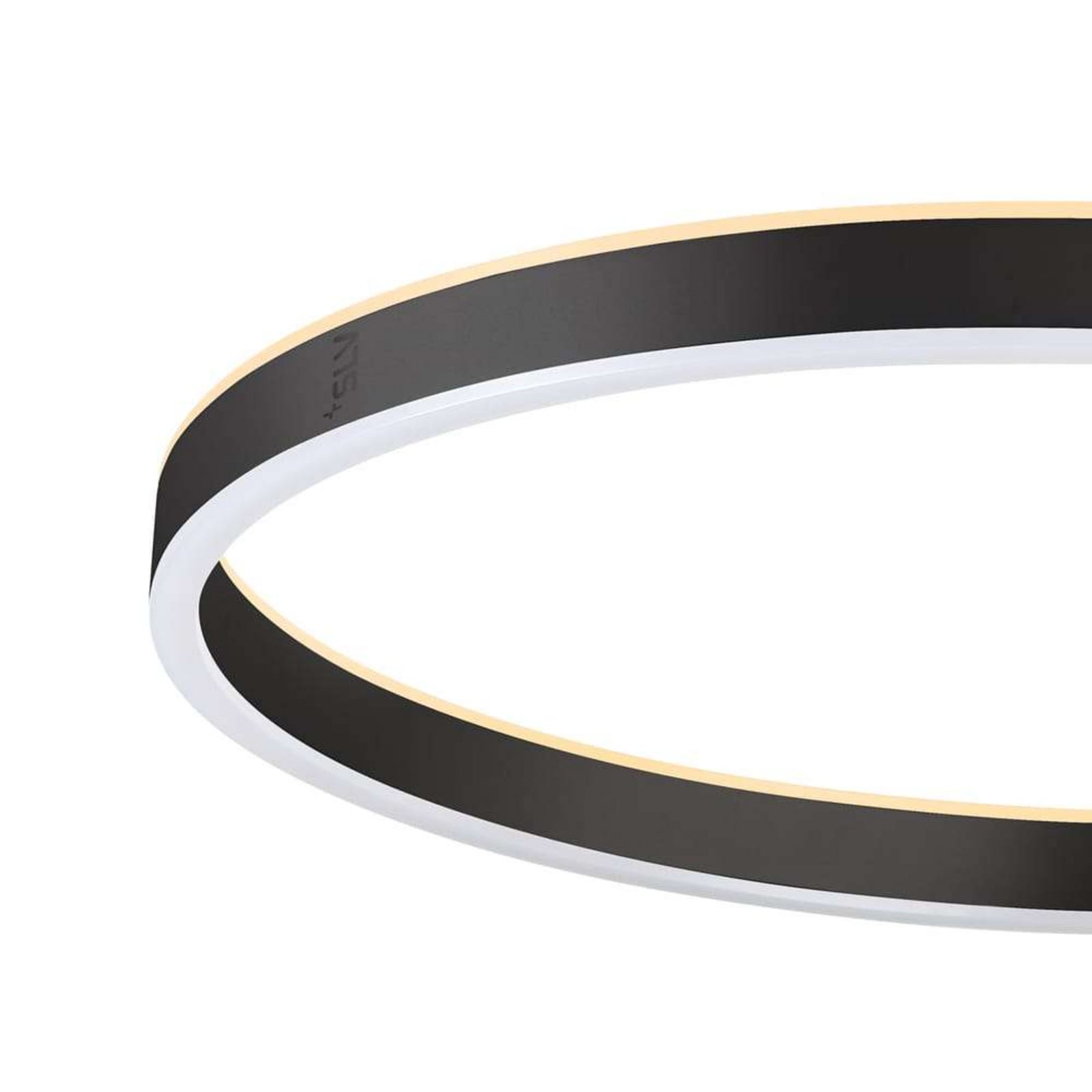 SLV LED-gulvlampe One Straight, sort, 2700/3000 K