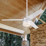 Westinghouse stropno ventilatorsko svjetlo 7316640, mat bijela/breza