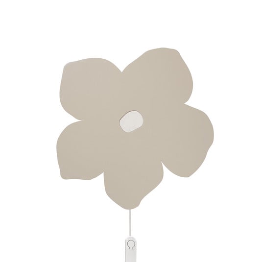 Poesie LED-vegglampe, lys beige, Ø 37 cm - ferm LIVING