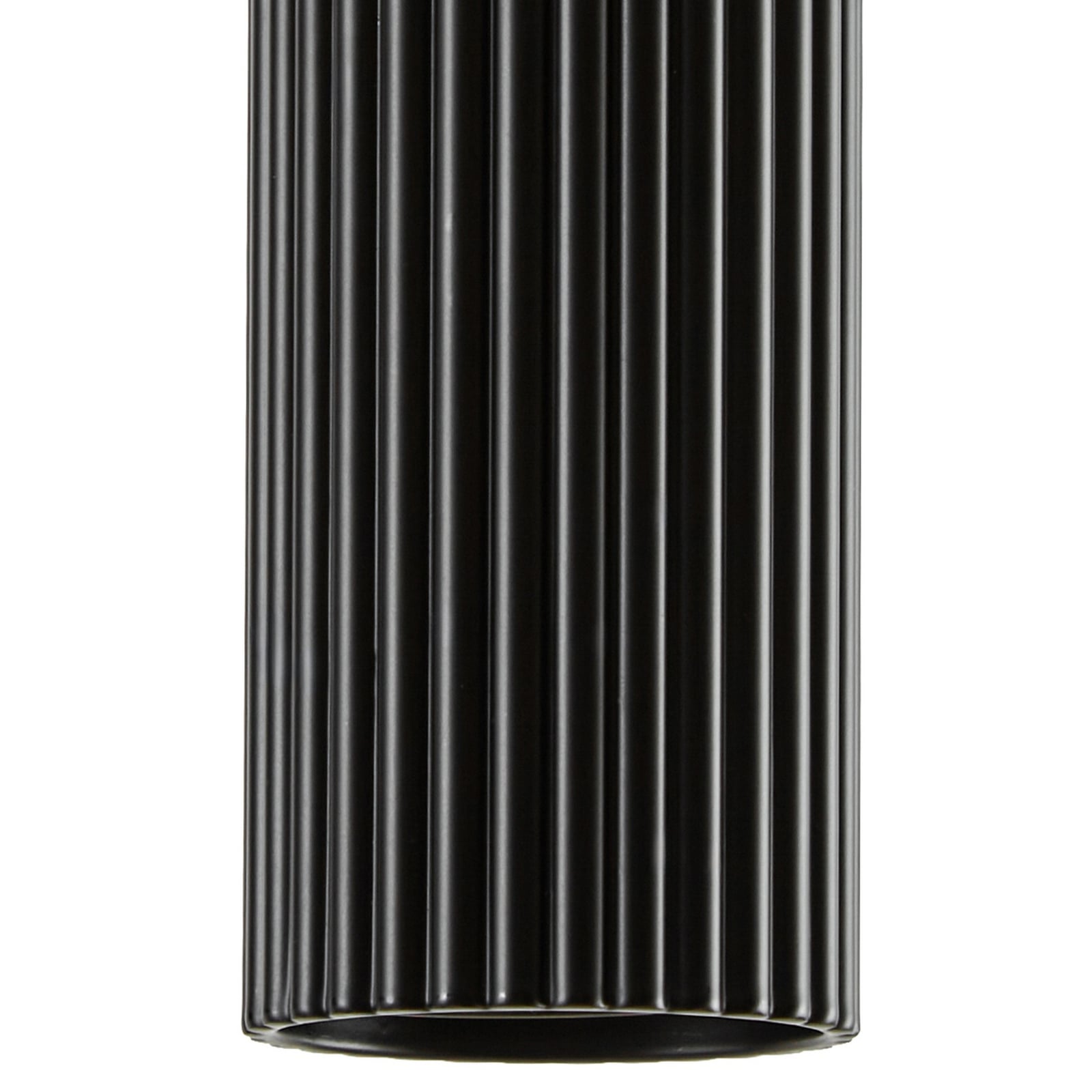 Lindby hanglamp Kardis, 4-lamps, antraciet, lengte 70 cm