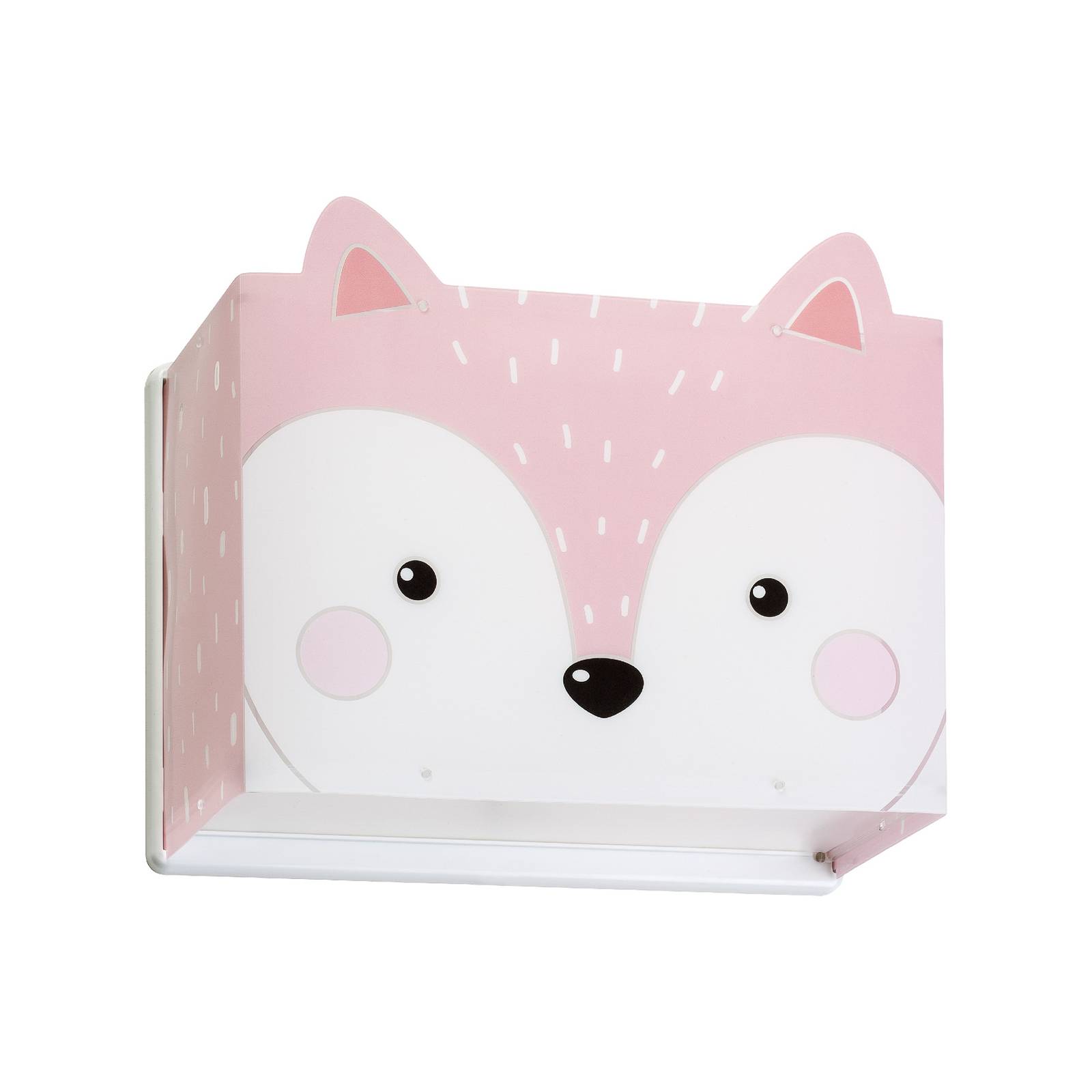 Vägglampa för barnrum Little Fox med kontakt