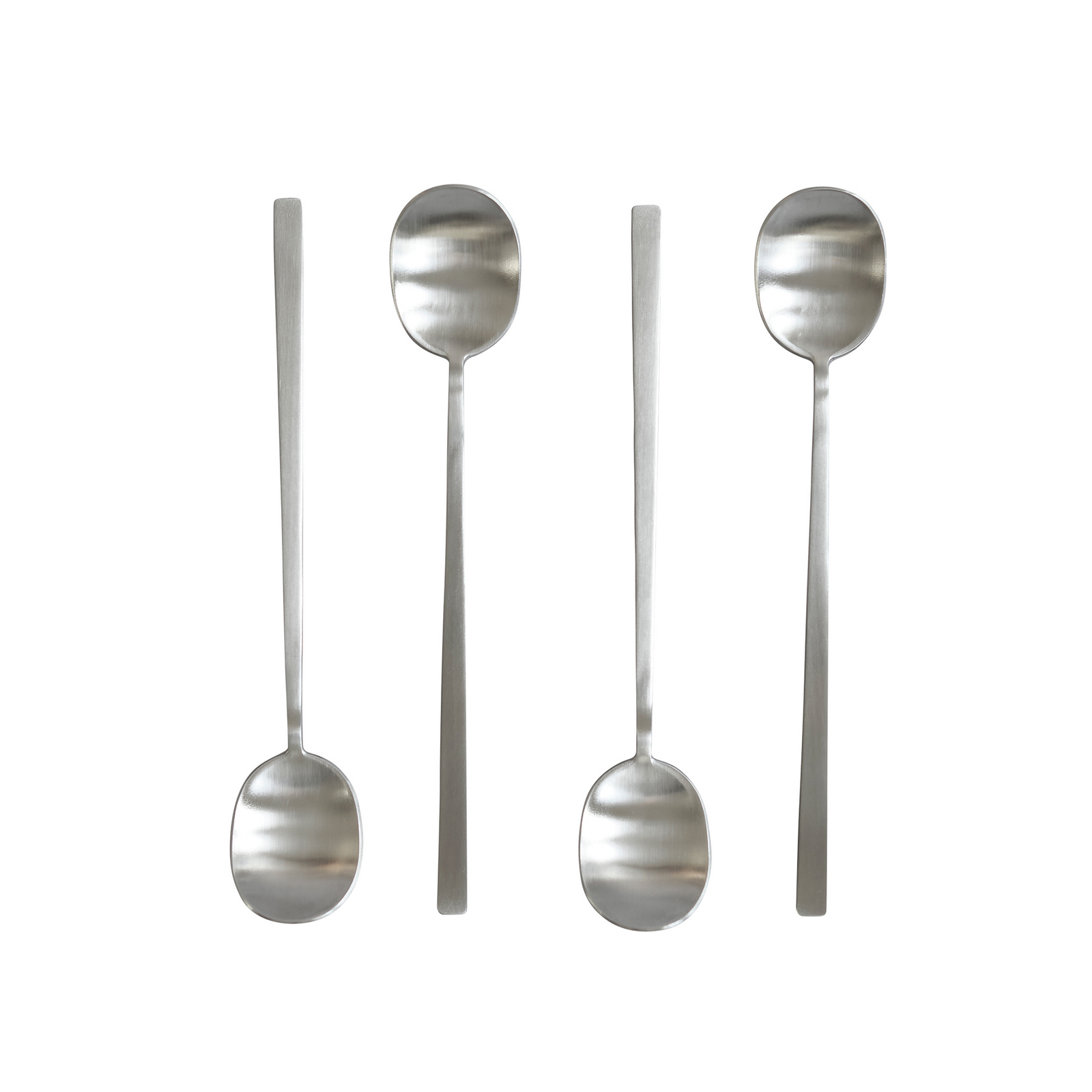 Łyżki Kogei, zestaw 4 sztuki, stal, wysokość 20 cm – 101 Copenhagen