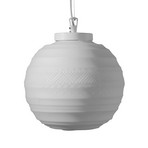 Karman Braille, designer pendant light made of glass