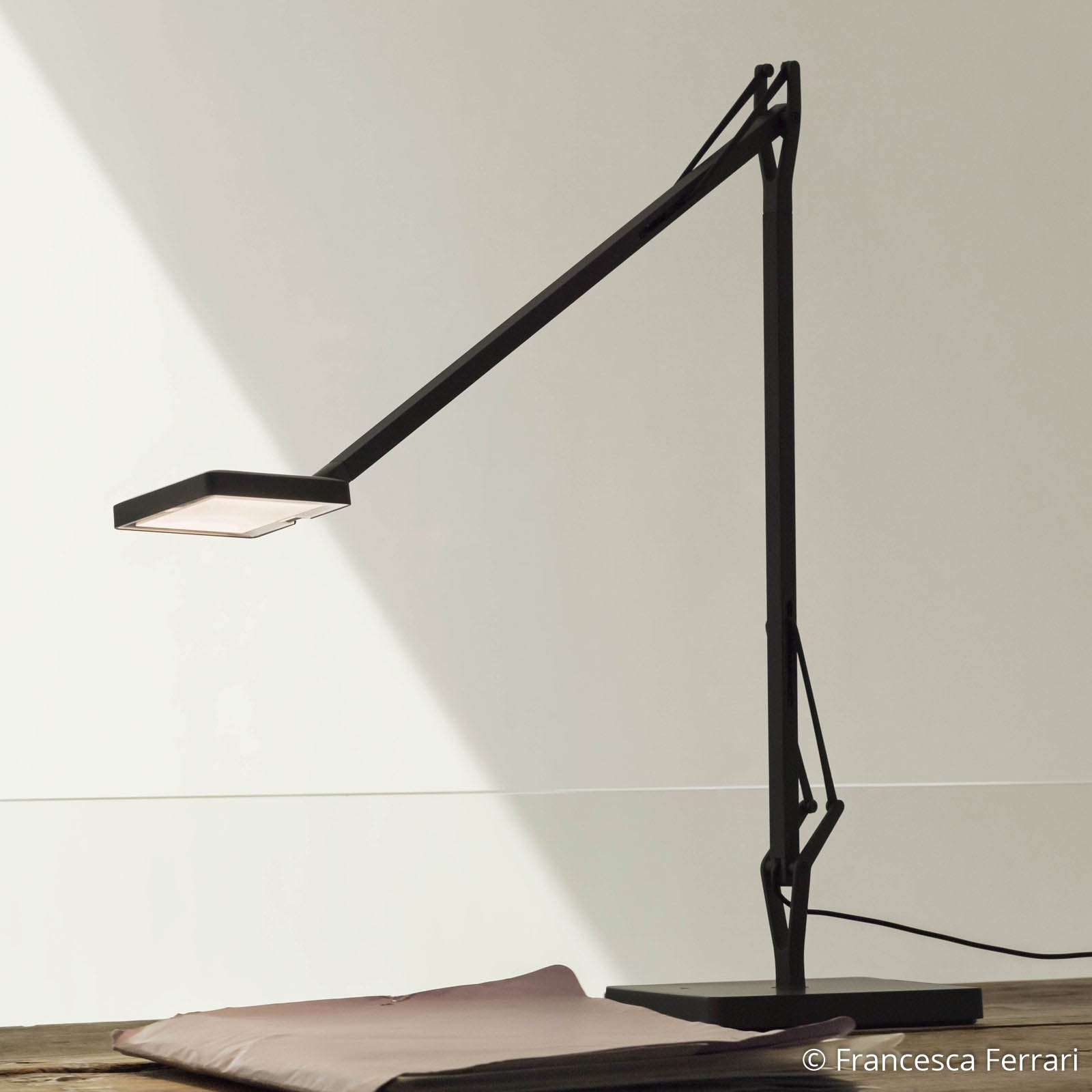 Kelvin Edge LED Tafellamp Zwart - Flos