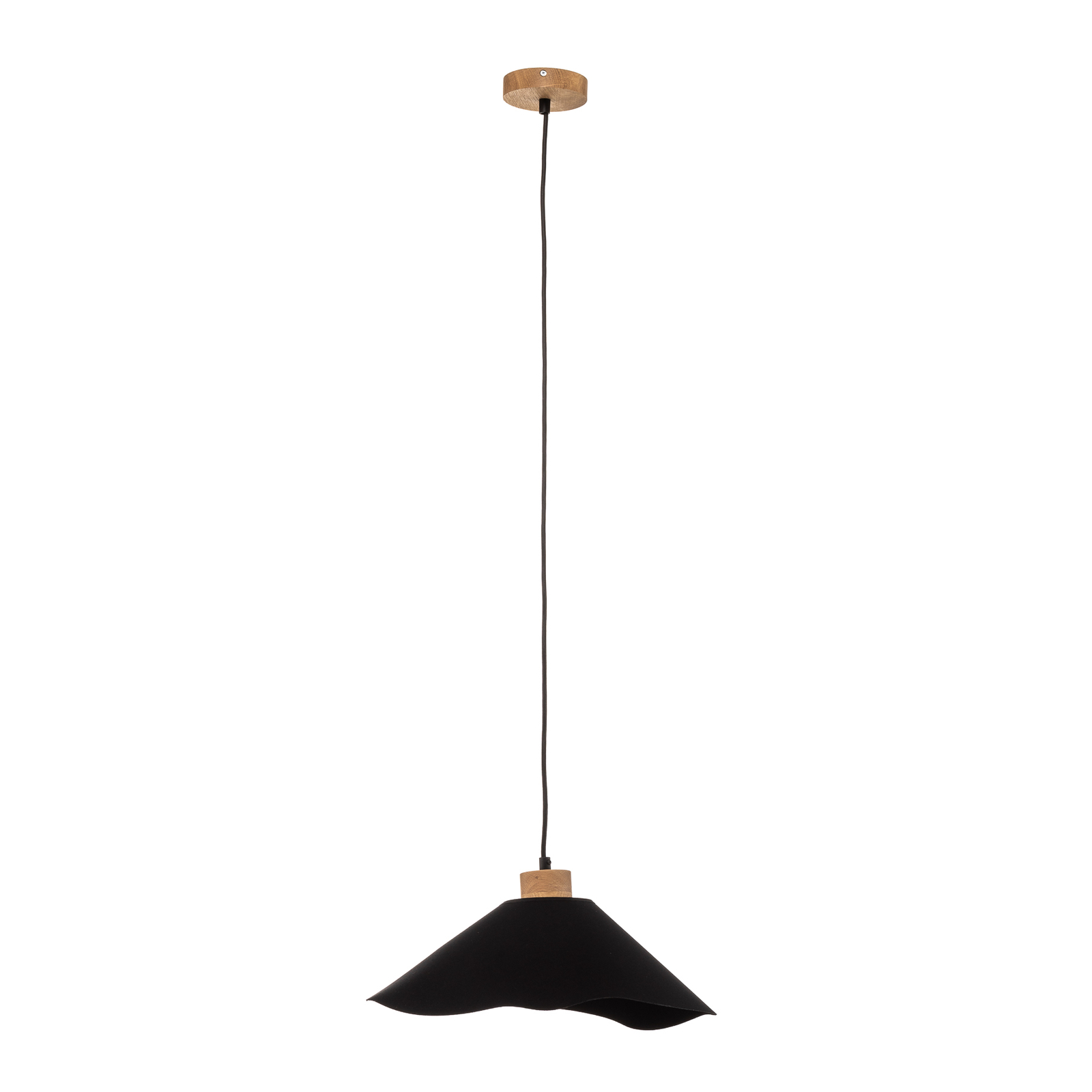 Envolight Marian lampa wisząca czarna Ø 40cm