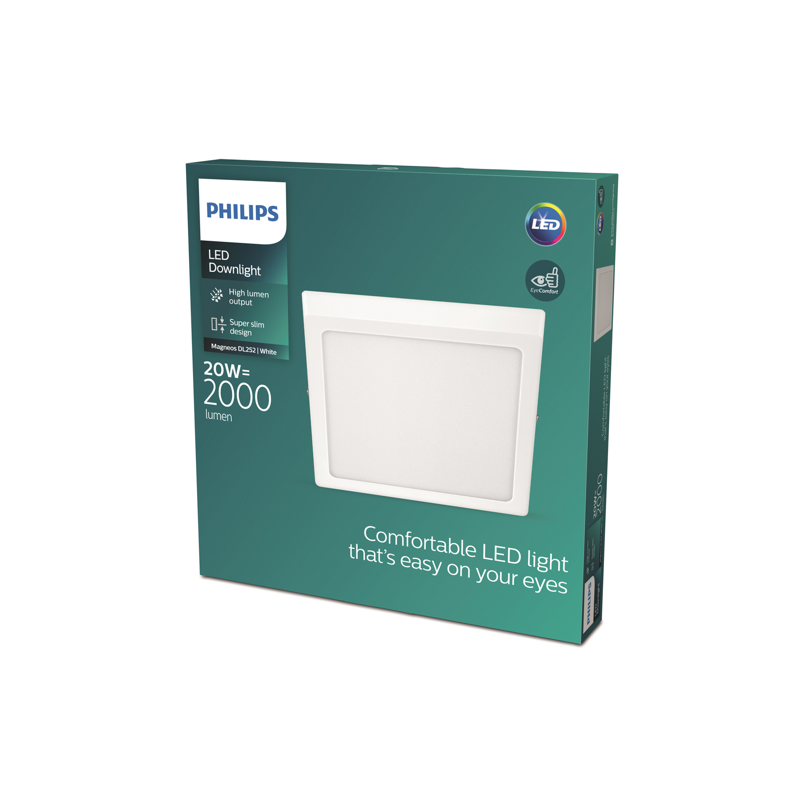 Philips Slim Surface 2,700 K angular 28.5 cm white