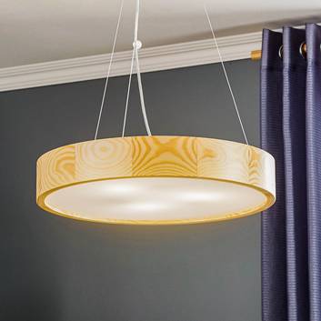 Suspension Kerio, Ø 47 cm, pin naturel