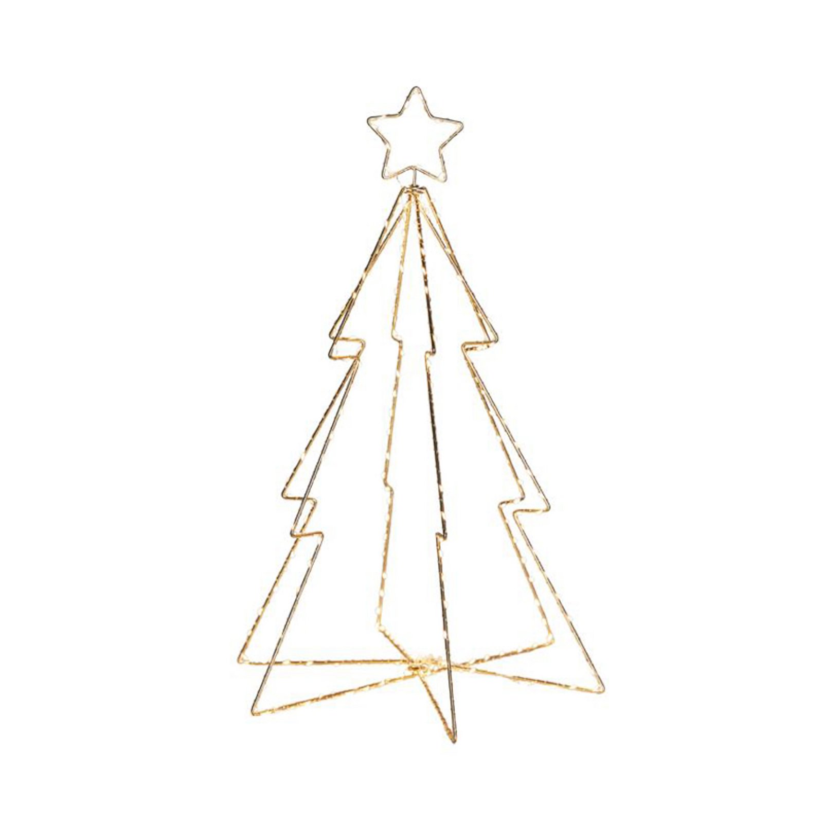 Figurine LED Esther, hauteur 45 cm, IP44, fiche