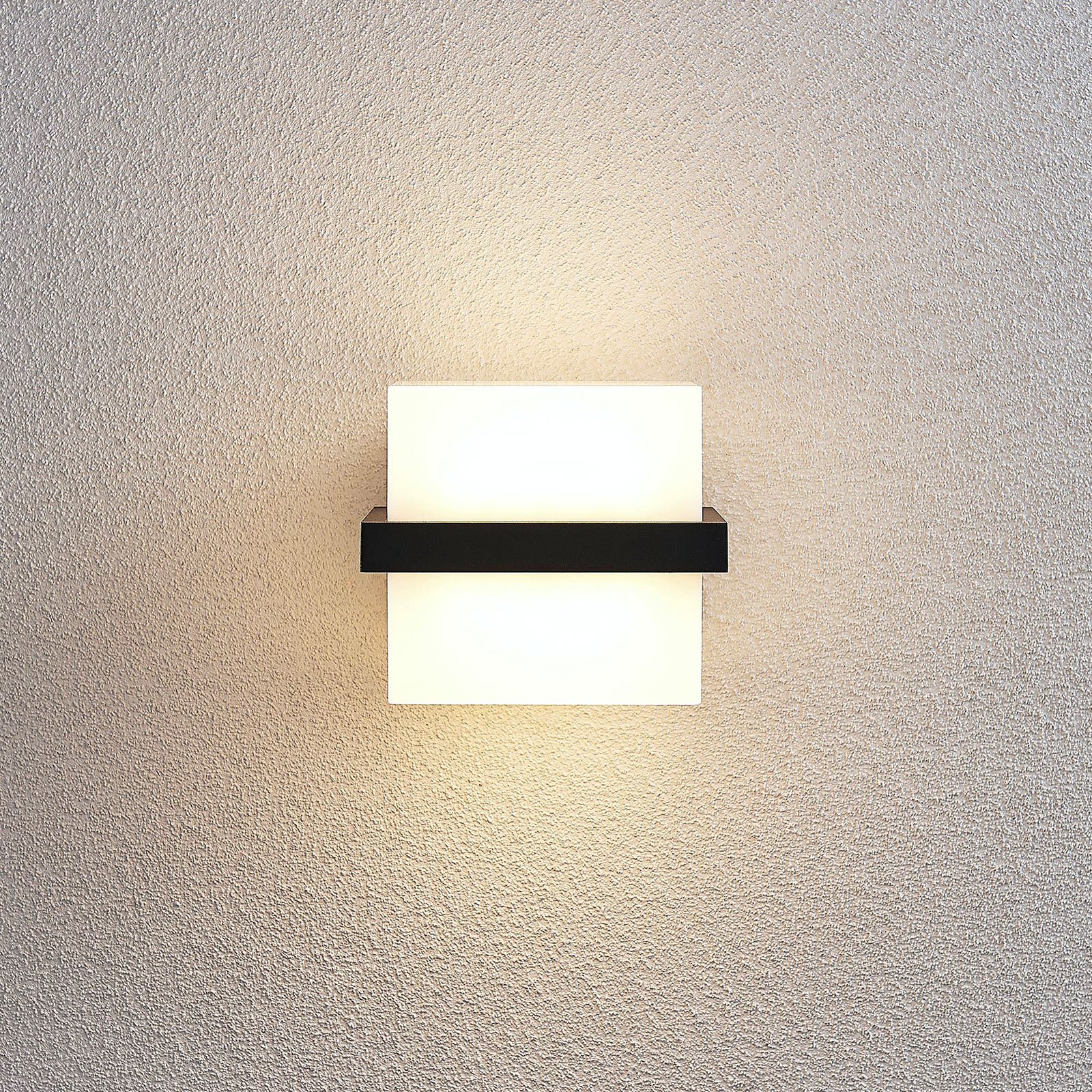 Auron LED Applique Murale d'Extérieur Dark Grey - Lindby