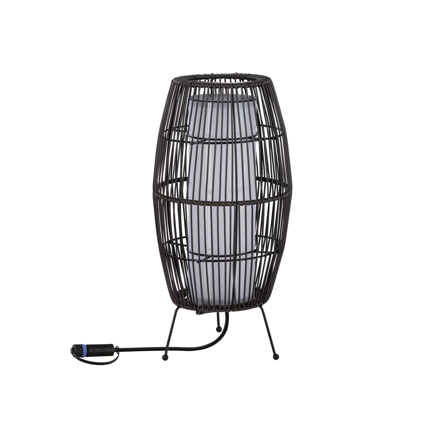 Paulmann Plug & Shine Lampada LED Basket RGBW, 40 cm, ZigBee