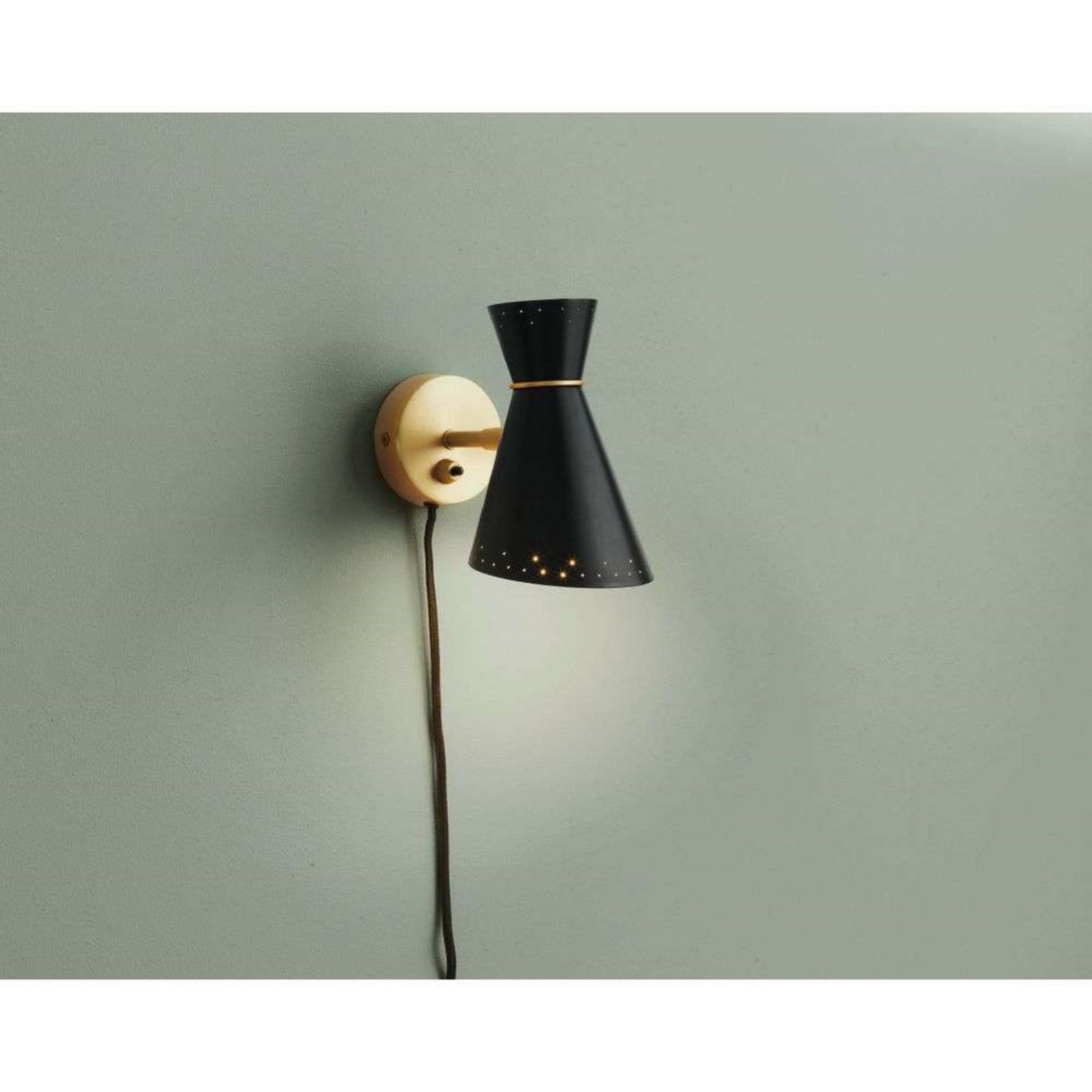 Bloom Vägglampa Black Noir - Warm Nordic