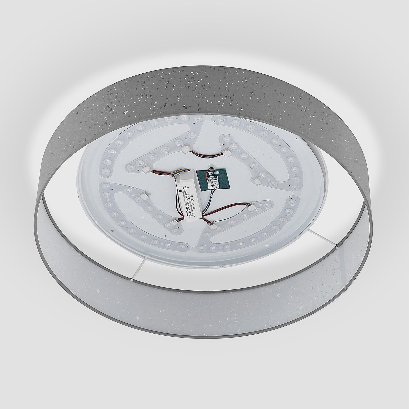 Ellamina LED Lámpara de Techo Ø60 Light Grey - Lindby