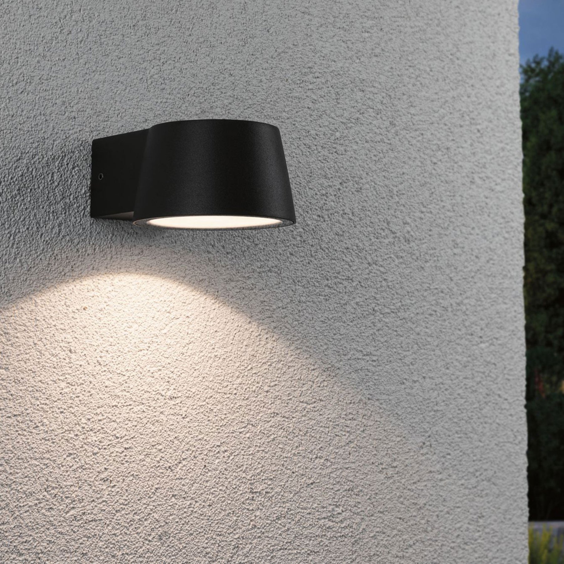Paulmann Capea LED outdoor wall light, aluminium, 6 W, energy efficiency: A+, W: 9.6 cm, H: 5.6 cm