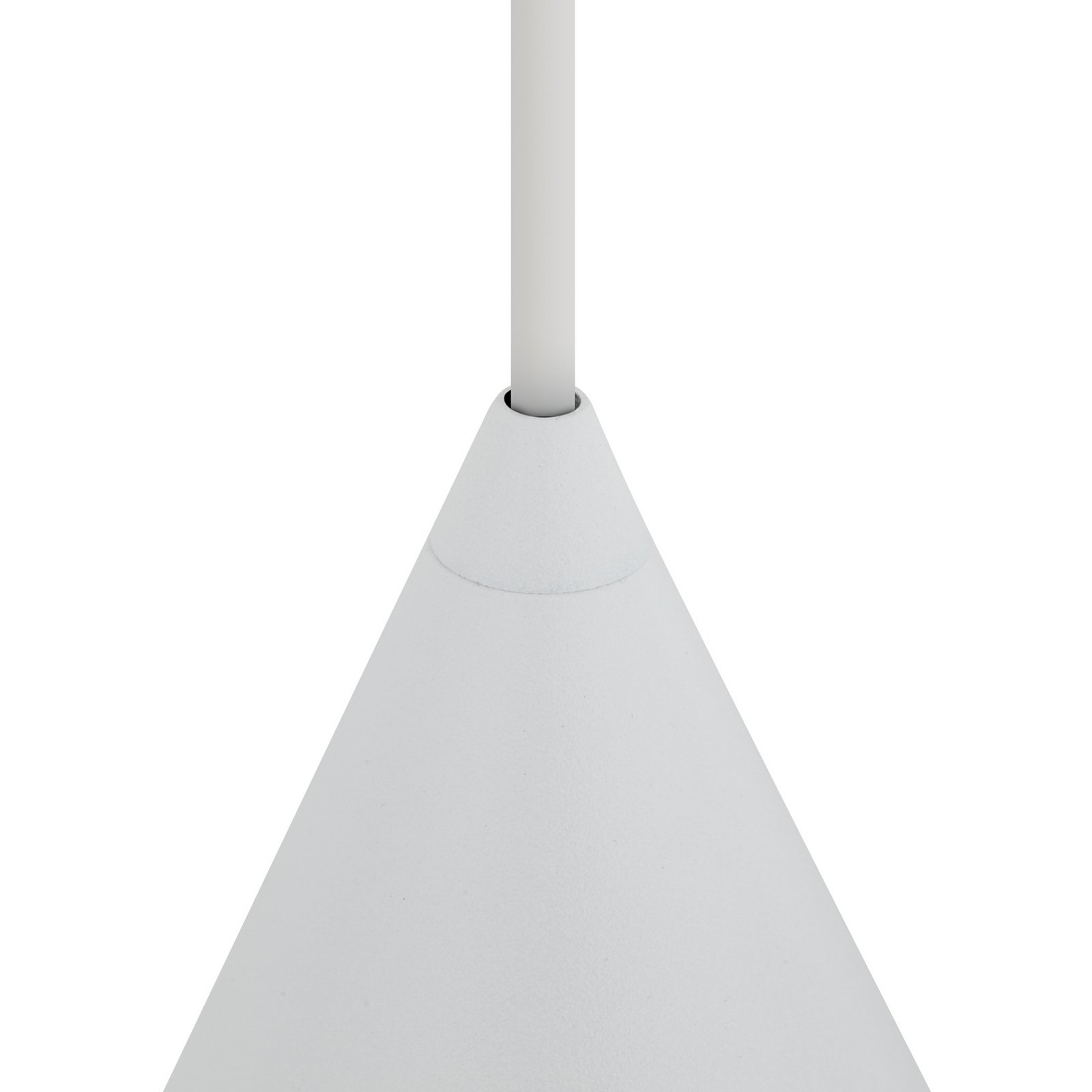 Hängeleuchte ZENITH, weiß, Ø 11 cm, Metall, GU10