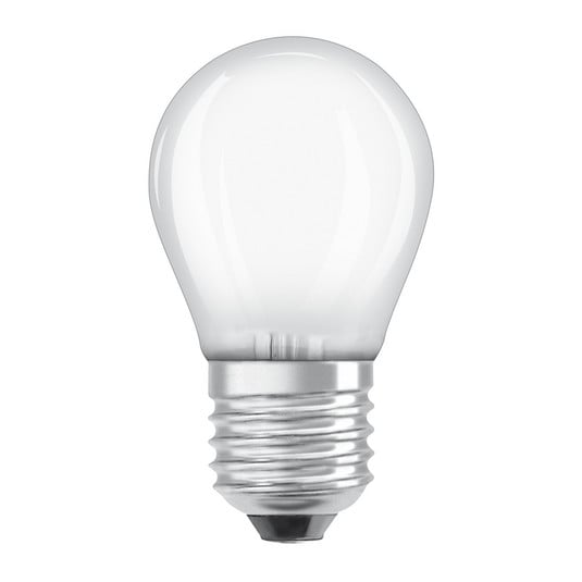 OSRAM LED spuldze piliens matēta E27 2,2W 2700K 470lm