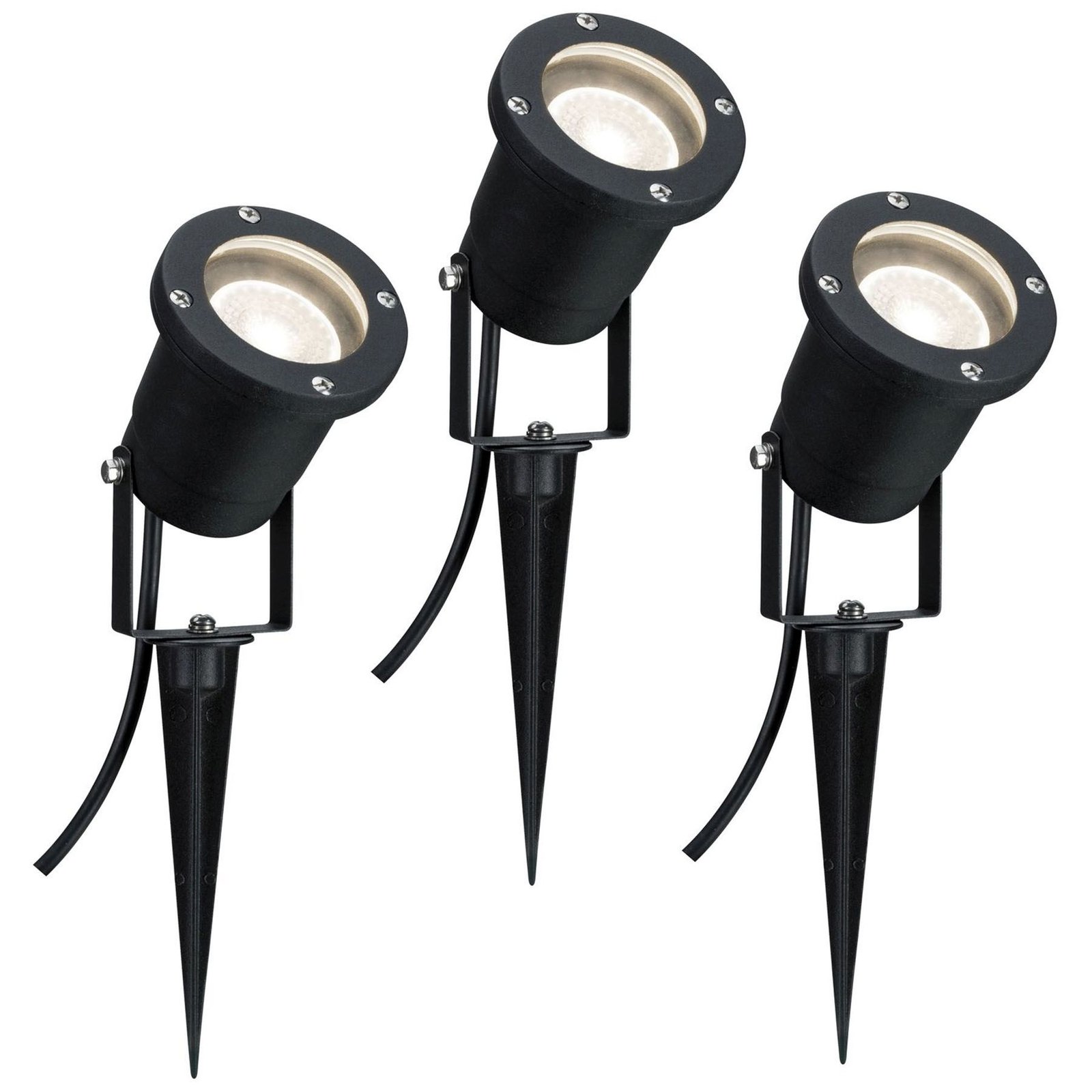 Special Line LED-Erdspießlampe, 3er-Set, GU10 - Paulmann