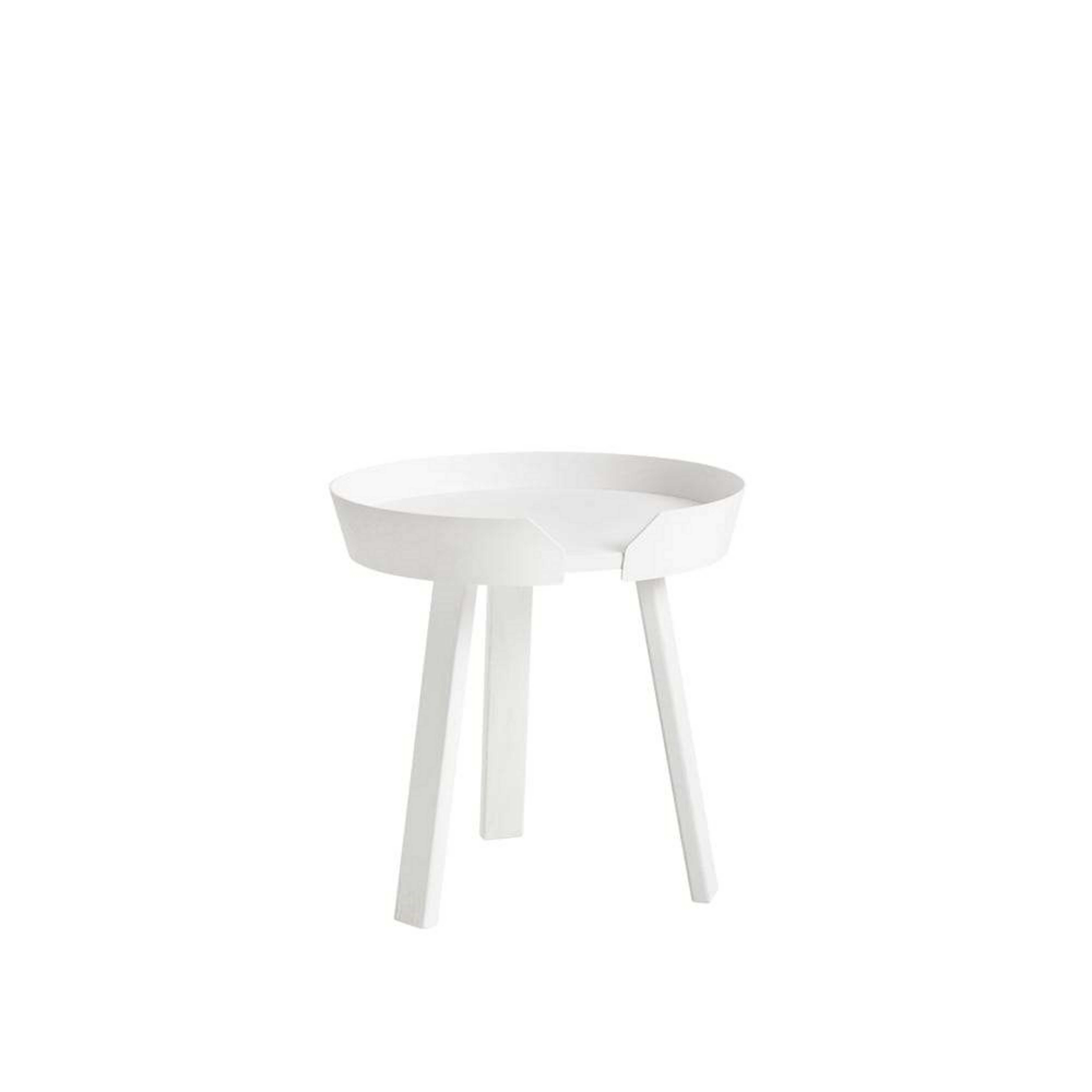 Around Table D'appoint/Table de canapé Small White - Muuto