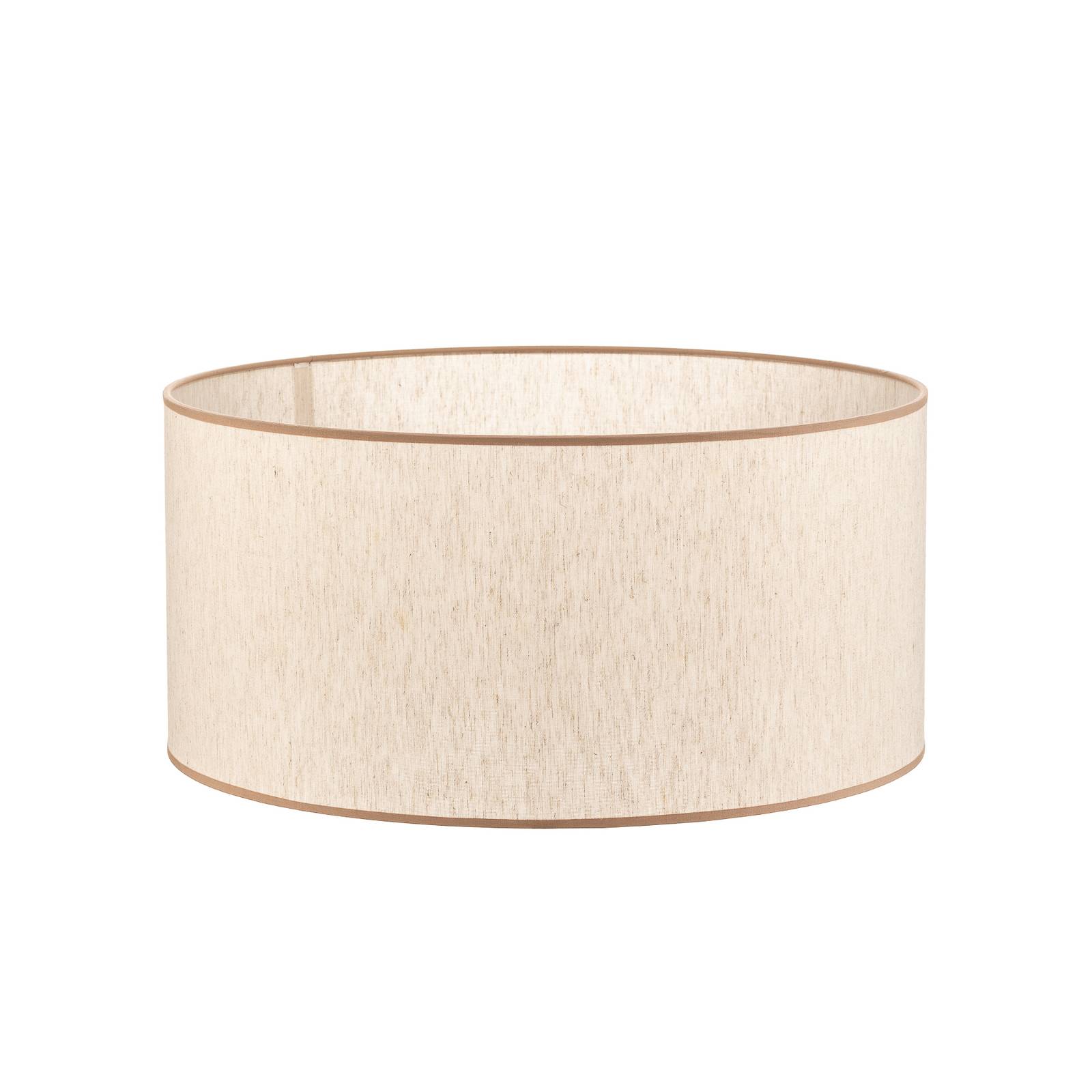 Lampenschirm Roller ecru/beige Ø 50 cm Höhe 24 cm