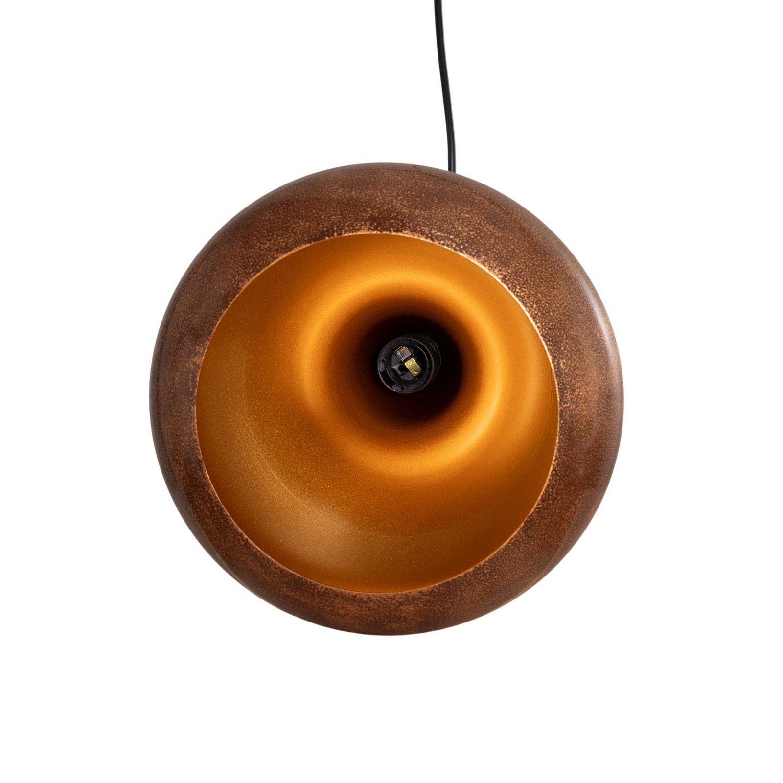 Hängeleuchte Muba, altmessing, Länge 120 cm, Metall Hängeleuchte Muba, altmessing, Länge 120 cm, Metall