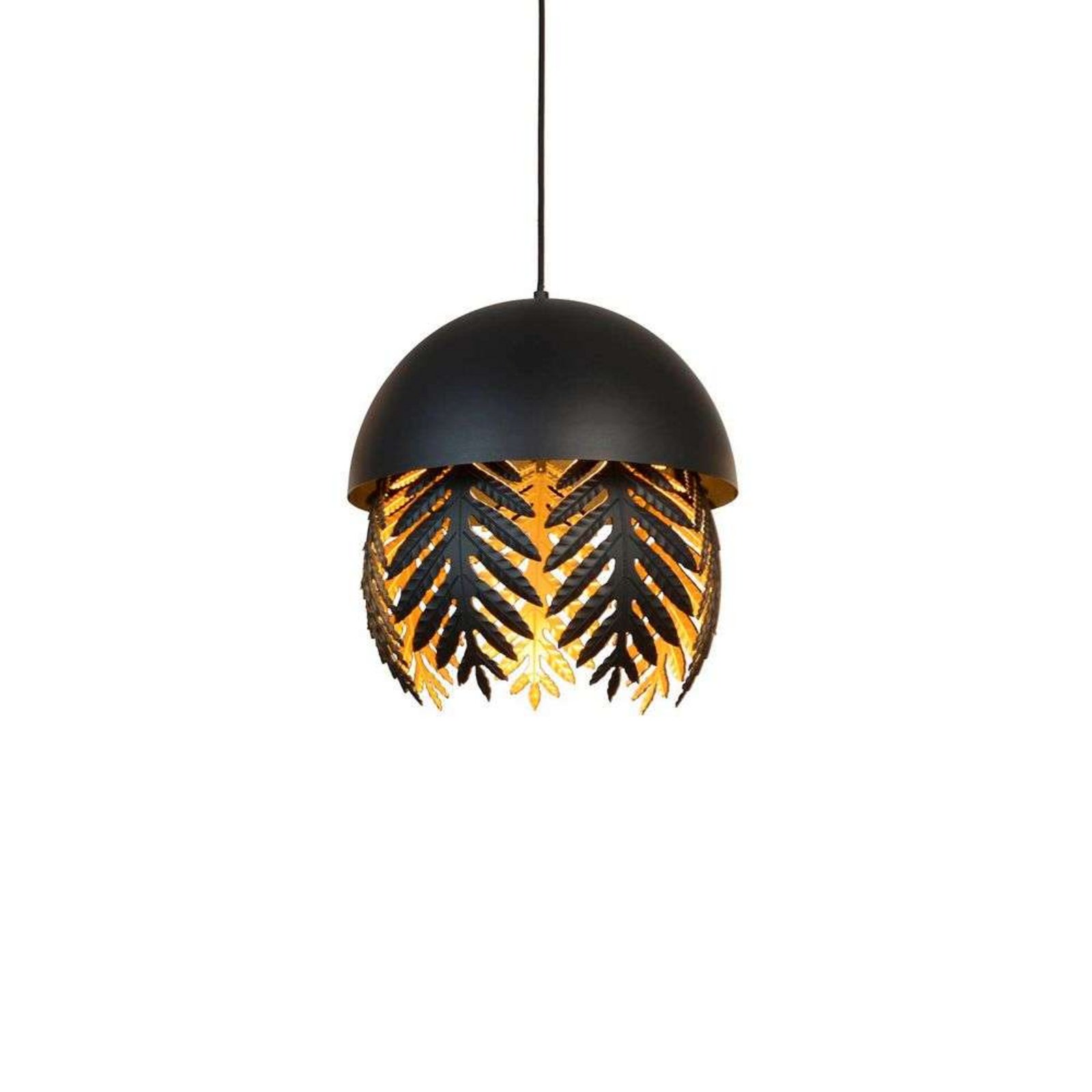 Aparas Závěsná Lampa Ø35 Black/Gold - Lucande