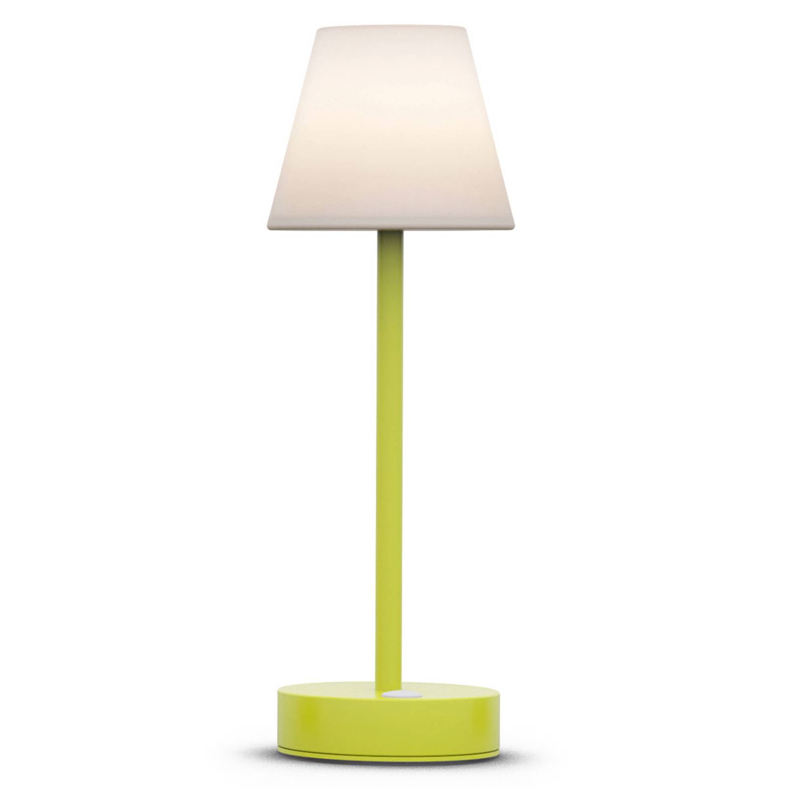 Newgarden Lola Slim LED-bordslampa batteri, lime