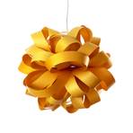 LZF Agatha Ball hanging light, 84 x 80 cm, yellow