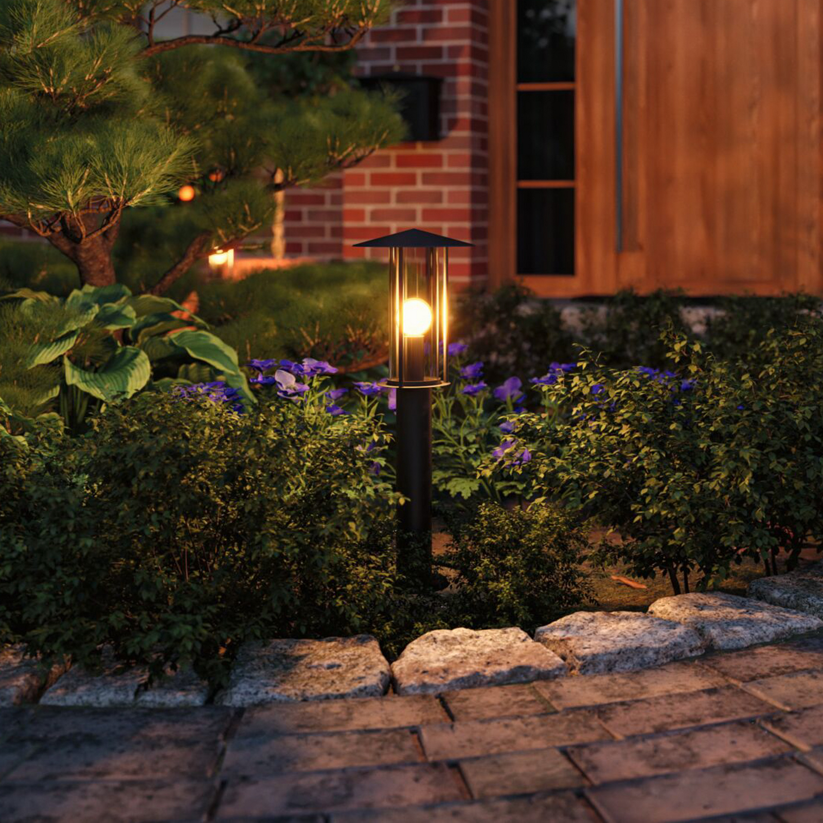 Classic Extérieur Borne Insect Friendly IP44 Black - Paulmann