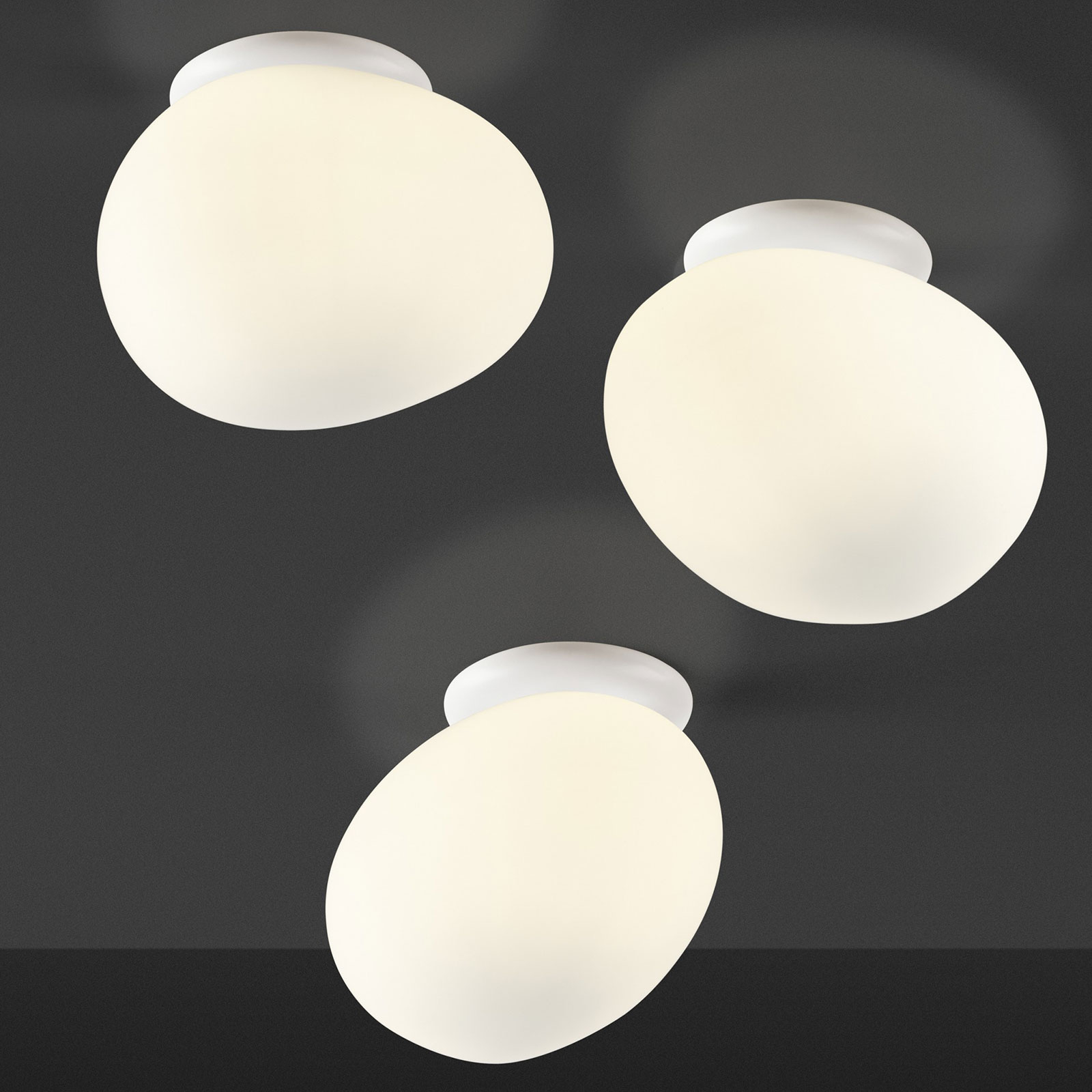 Foscarini Gregg Deckenleuchte aus Glas