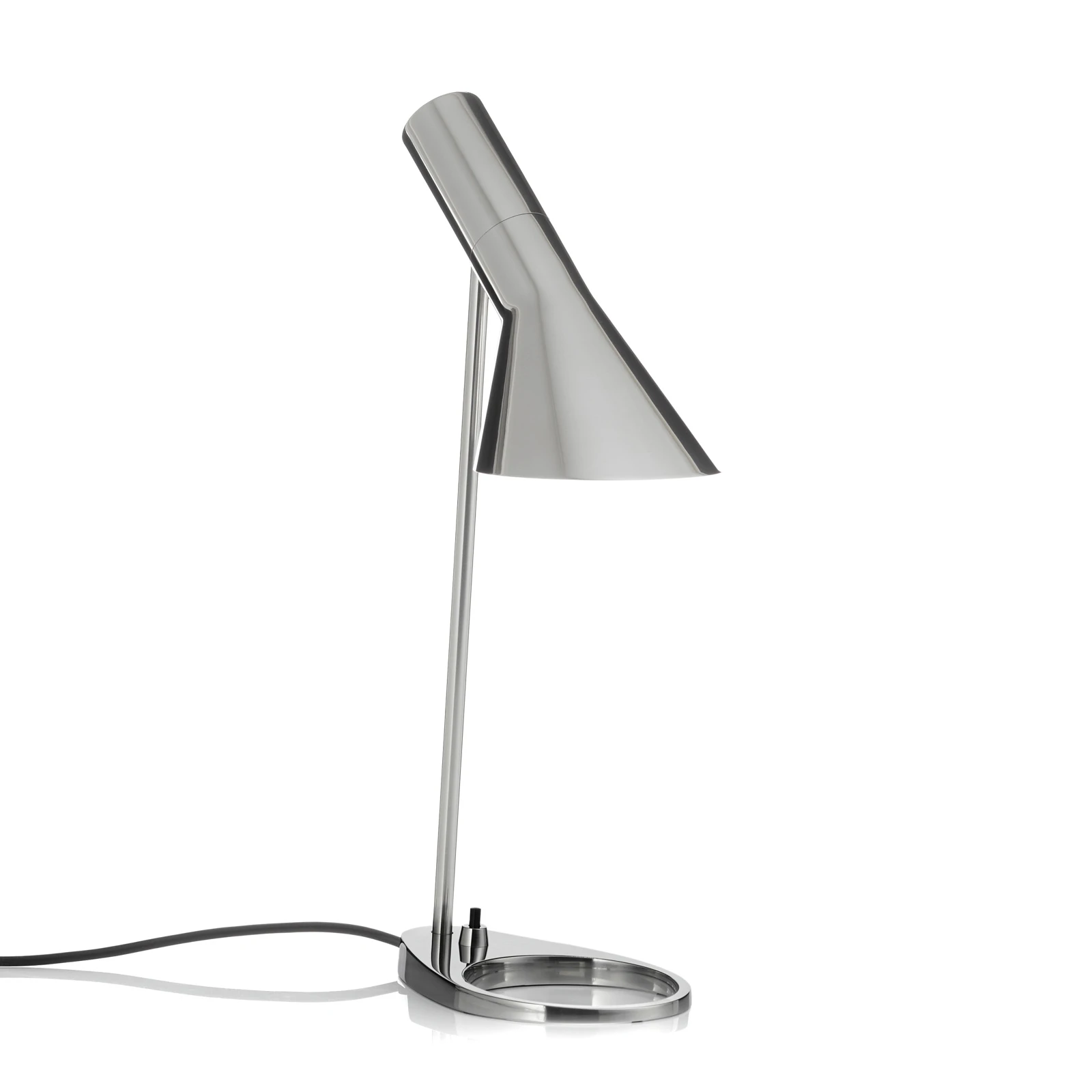 Louis Poulsen AJ Mini lámpara de mesa, acero inoxidable
