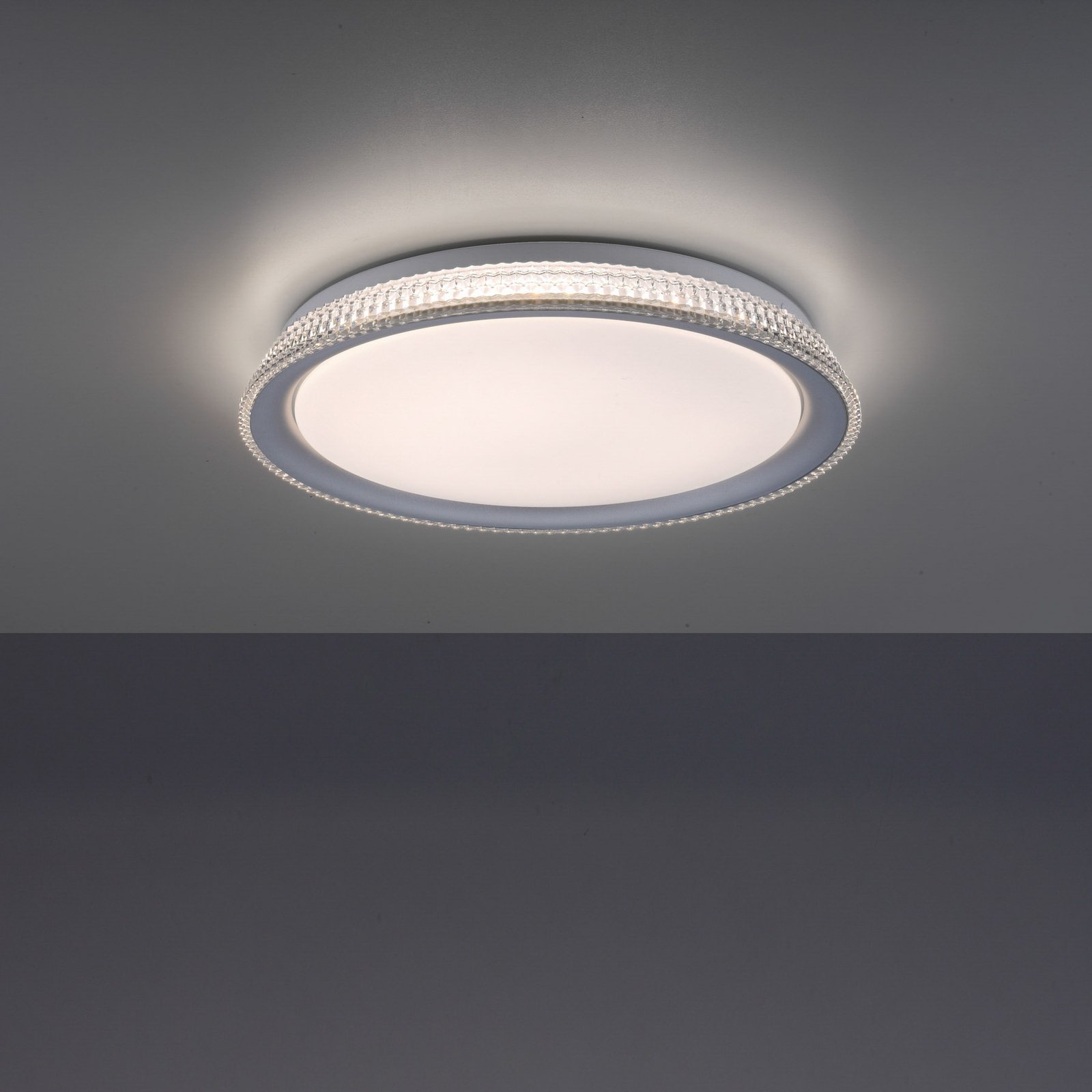 LED mennyezeti lámpa Kari, dimmelhető Switchmo, Ø 40cm
