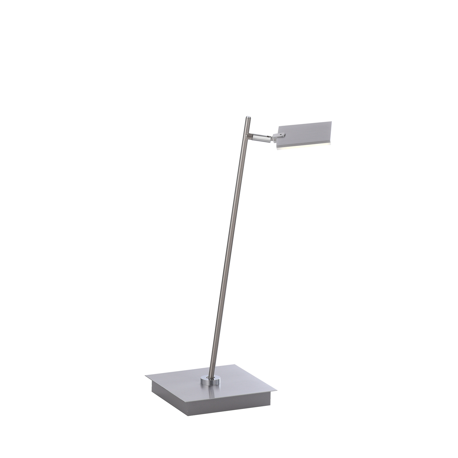 PURE Mira LED-Tischleuchte, dimmbar, aluminium